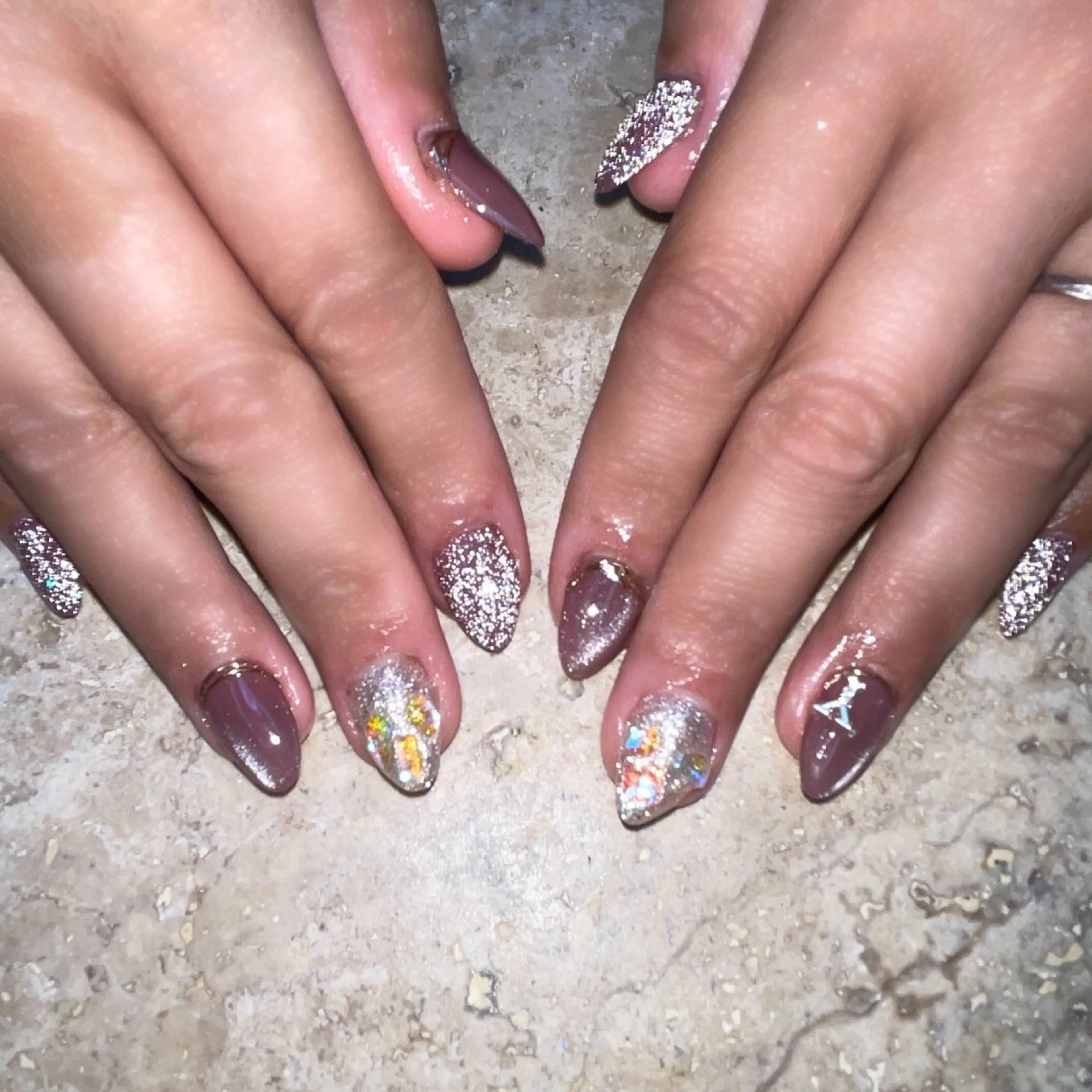 ネイル スカルプネイル nail salon Be.のネイルデザイン