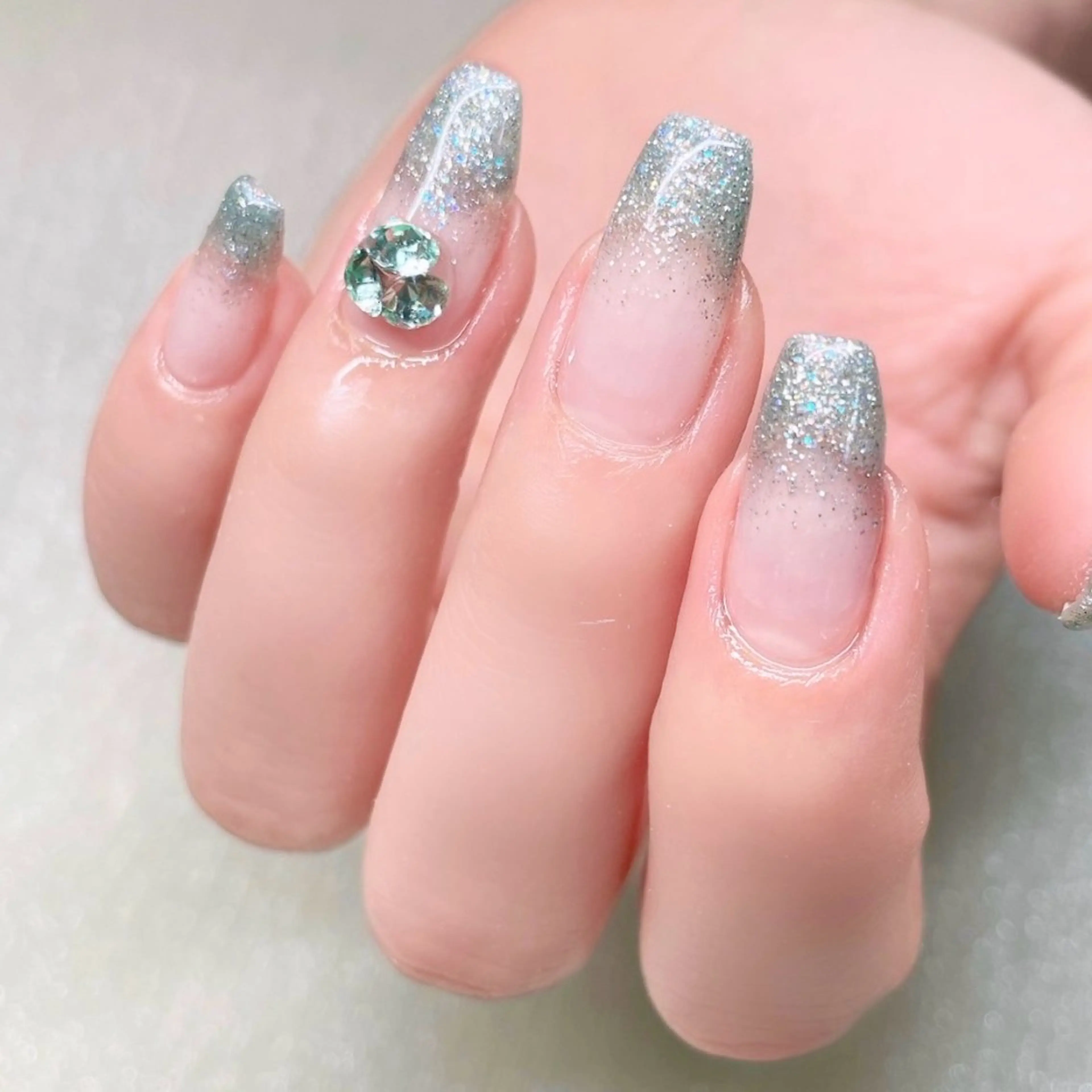 ネイル 長さ出し ハンドネイル Nailist SUZU所属・Nailist suzuのネイルデザイン