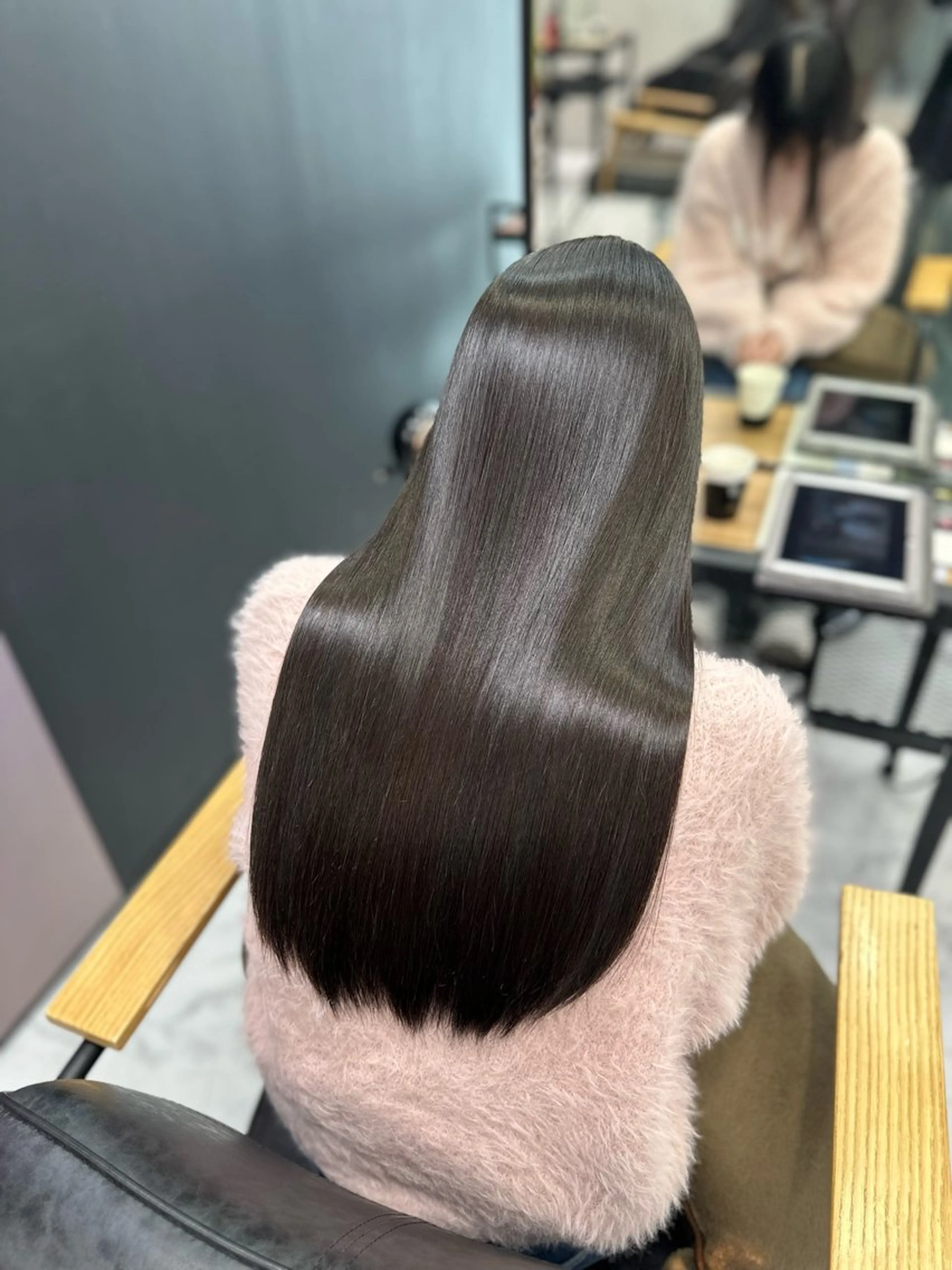 ロング 縮毛矯正 トリートメント RAF TOKYO 2nd所属・美髪矯正/髪質改善/ ヒロムのヘアスタイル