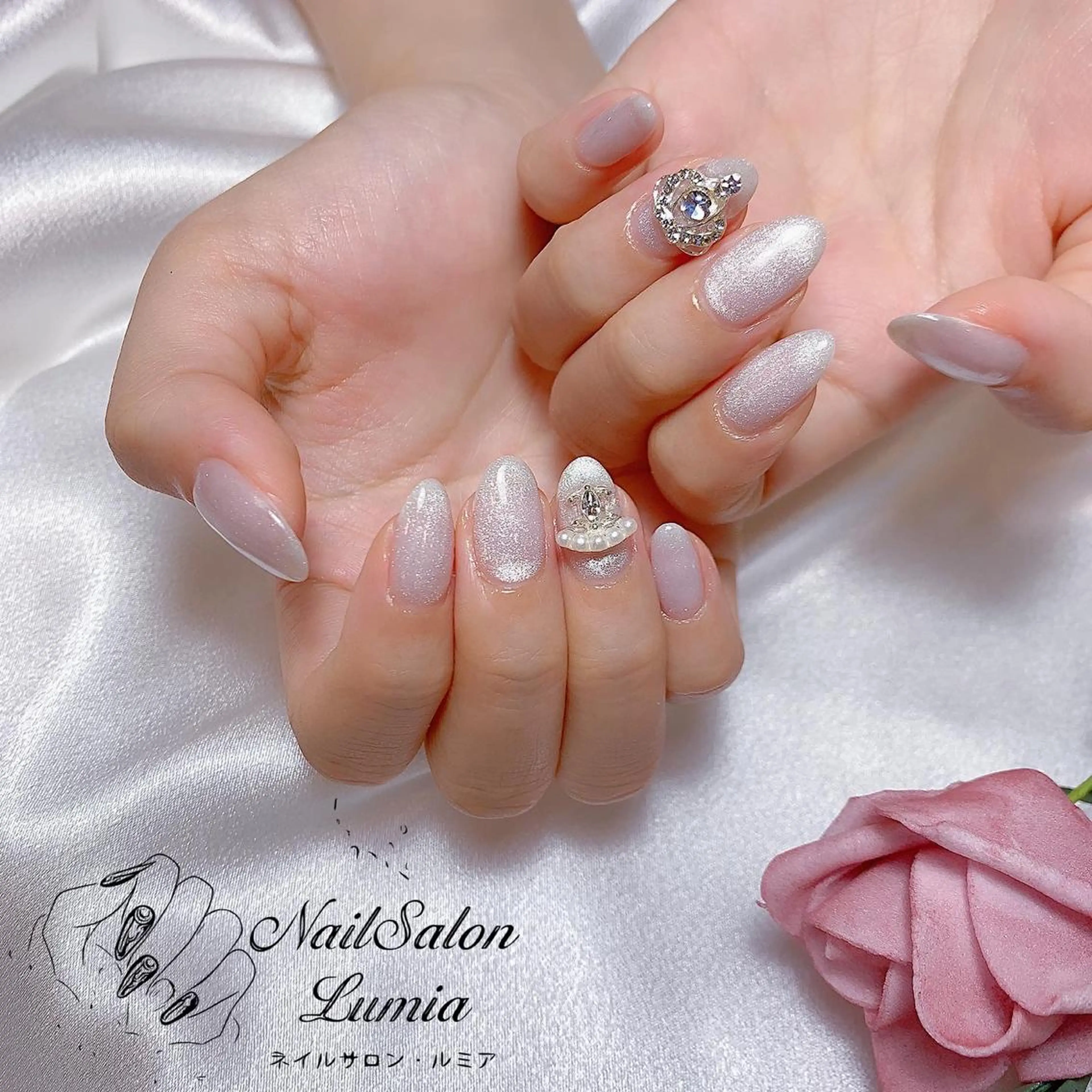 ネイル ハンドネイル ネイルサロン ルミア Lumia 店長のネイルデザイン