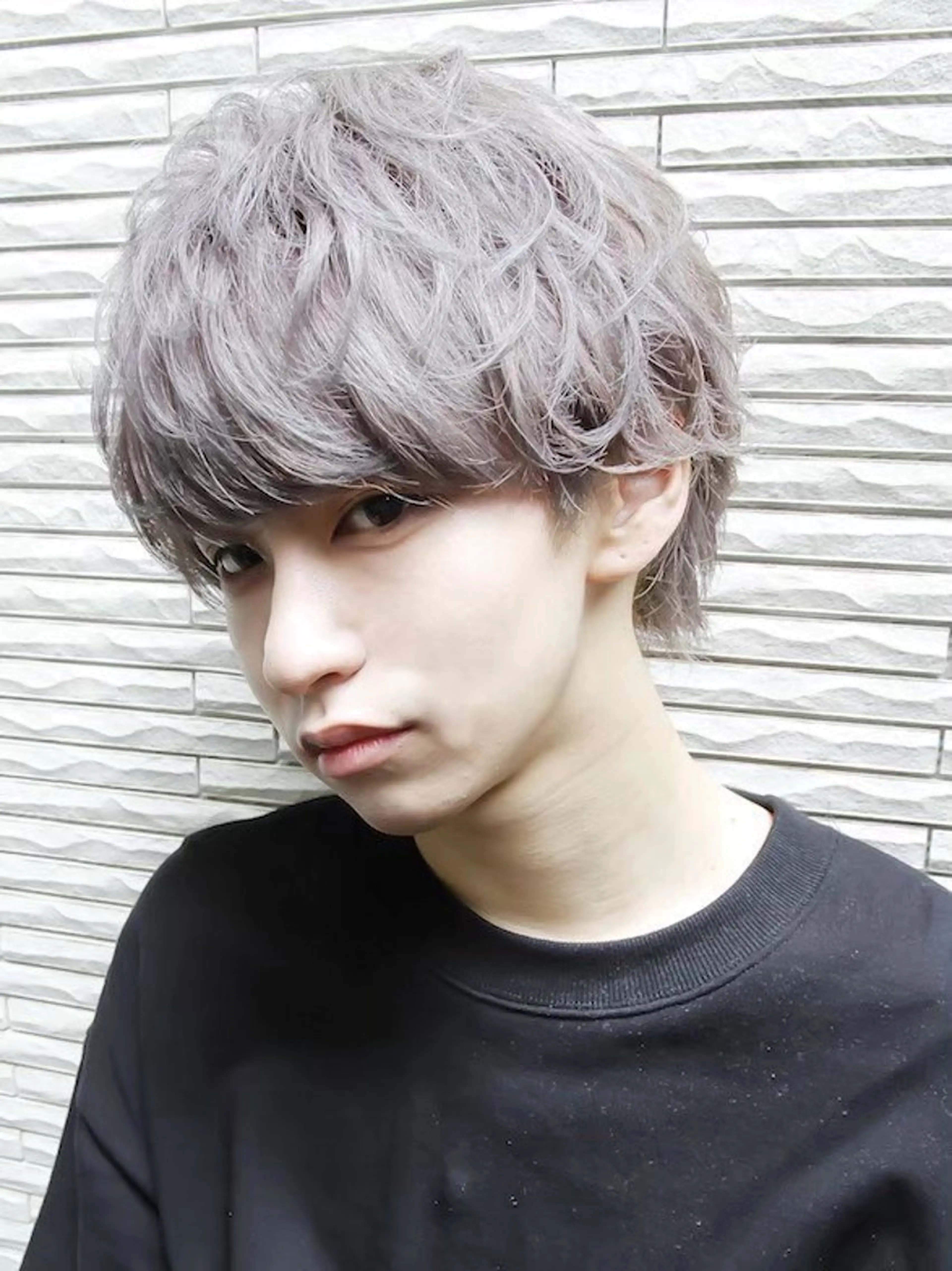 ショート パーマ メンズ 髙橋 紗来のヘアスタイル