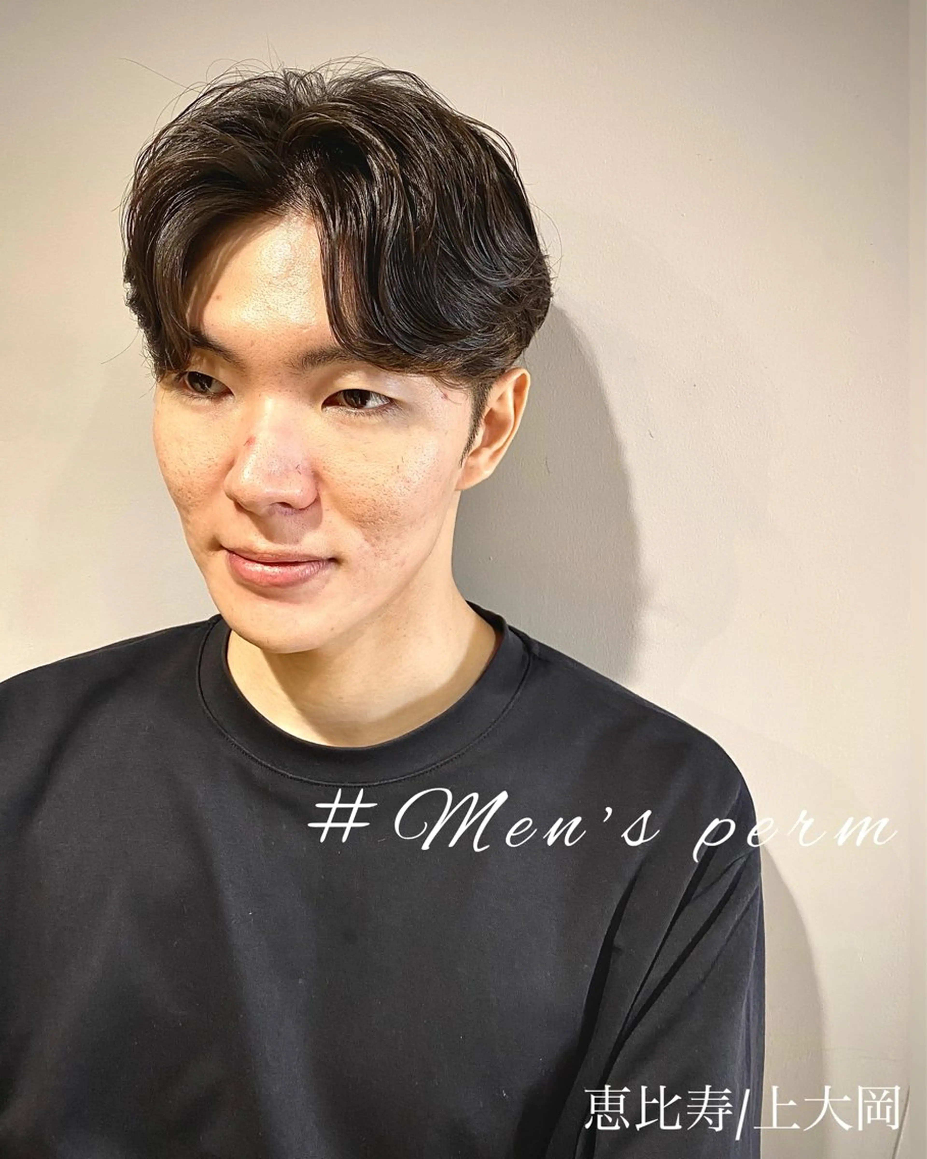 パーマ メンズ カット パーマ Dxxxx III所属・女性目線の大人 メンズ*Ayakaのヘアスタイル