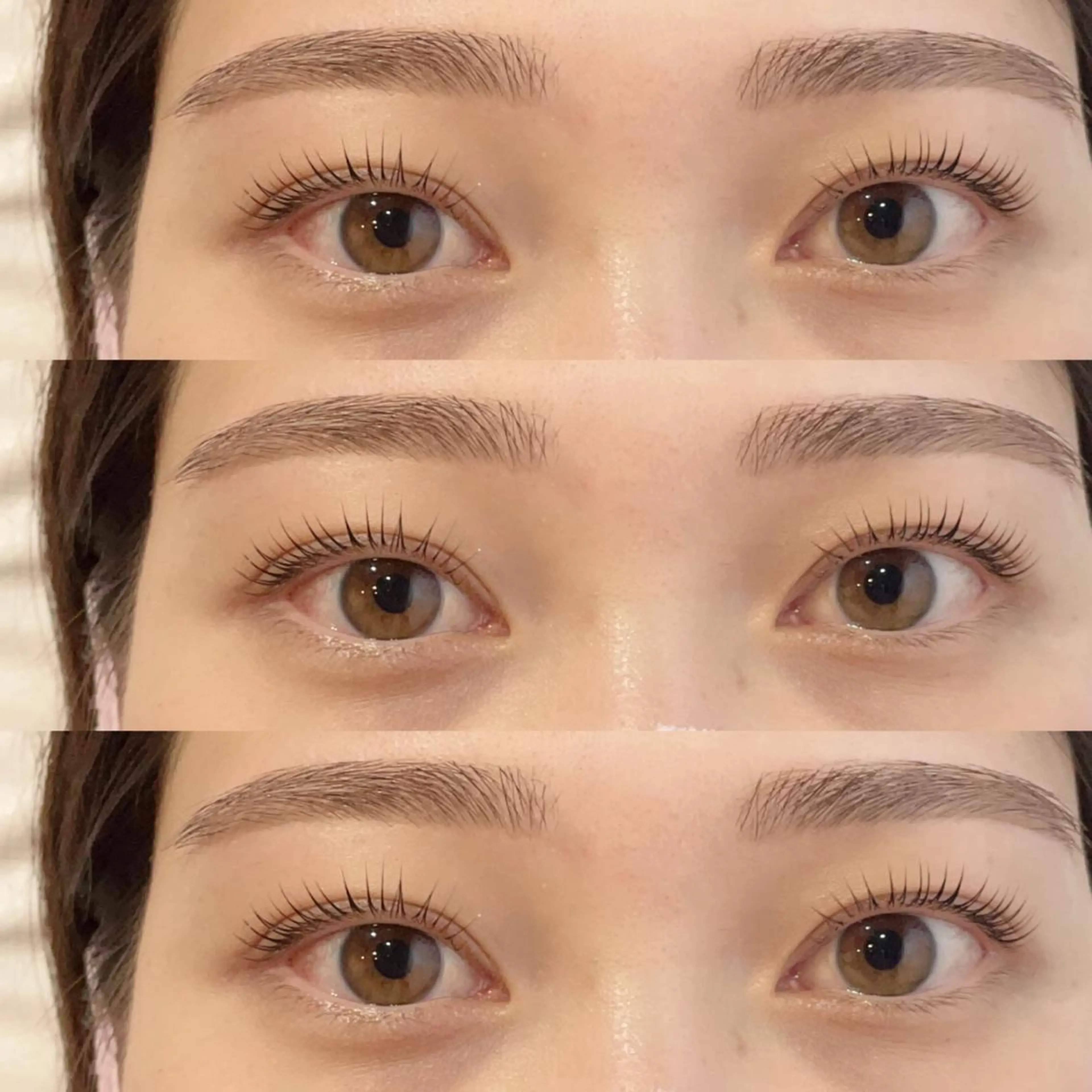 マツエク・マツパ アイブロウ 一重×まつ毛パーマ マツパ mulet⌇ moeのマツエク・マツパデザイン