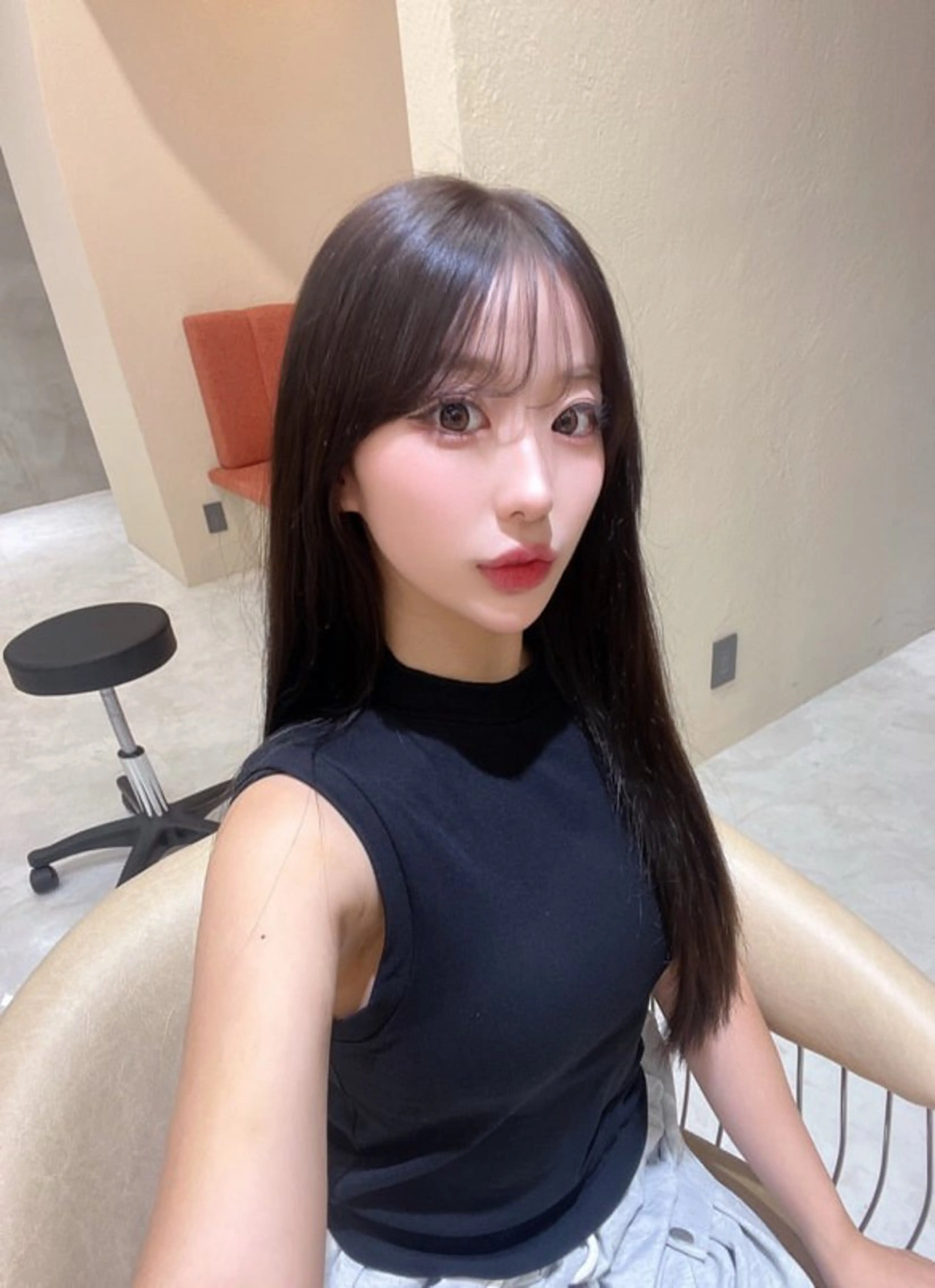 ロング 髪質改善 縮毛矯正 トリートメント カット ヘアカラー トリートメント 🫧髪質改善 講師🫧🍎幹細胞のヘアスタイル