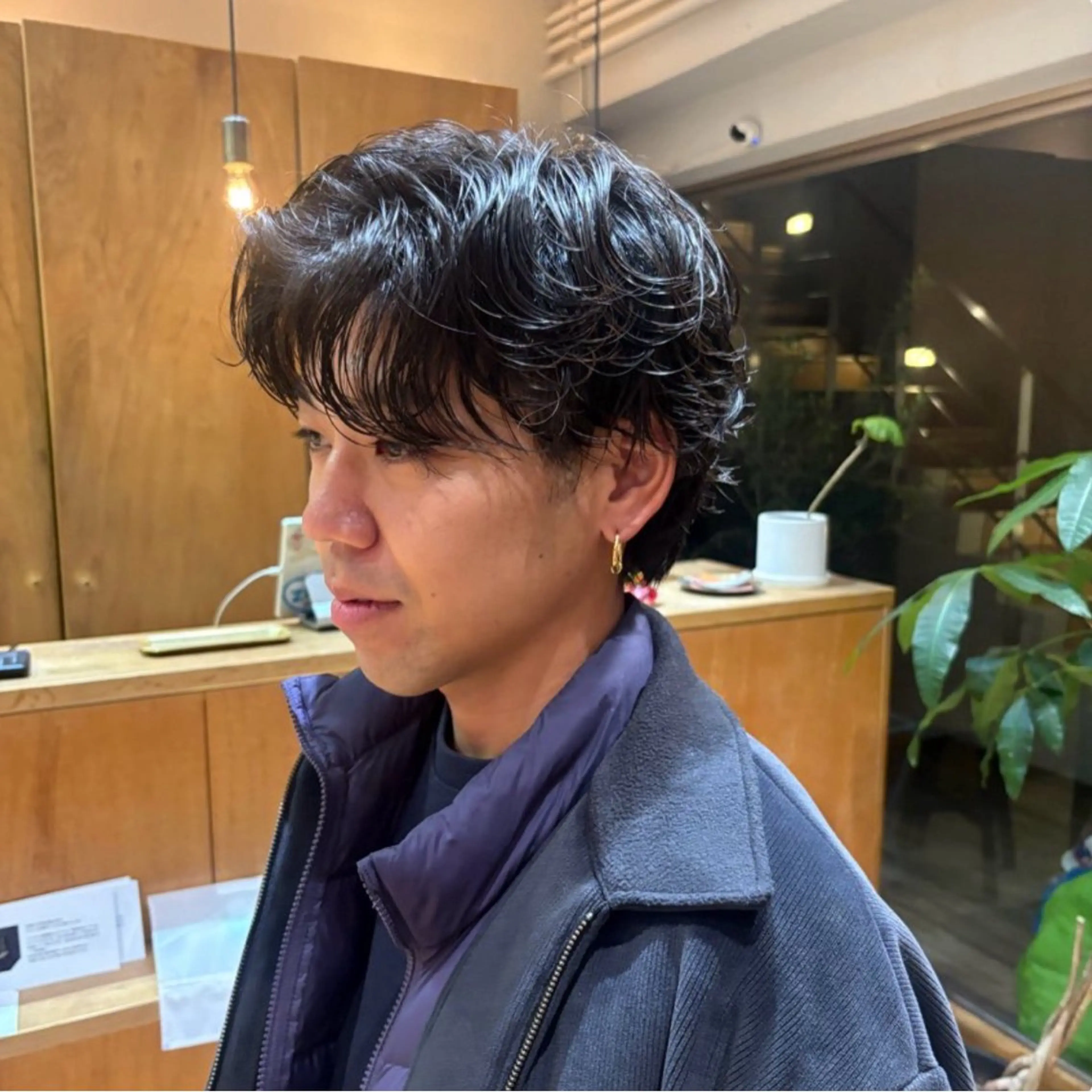 【メンズ】カット＋パーマ🧑🏽‍🦱（１８時​〜​）の写真