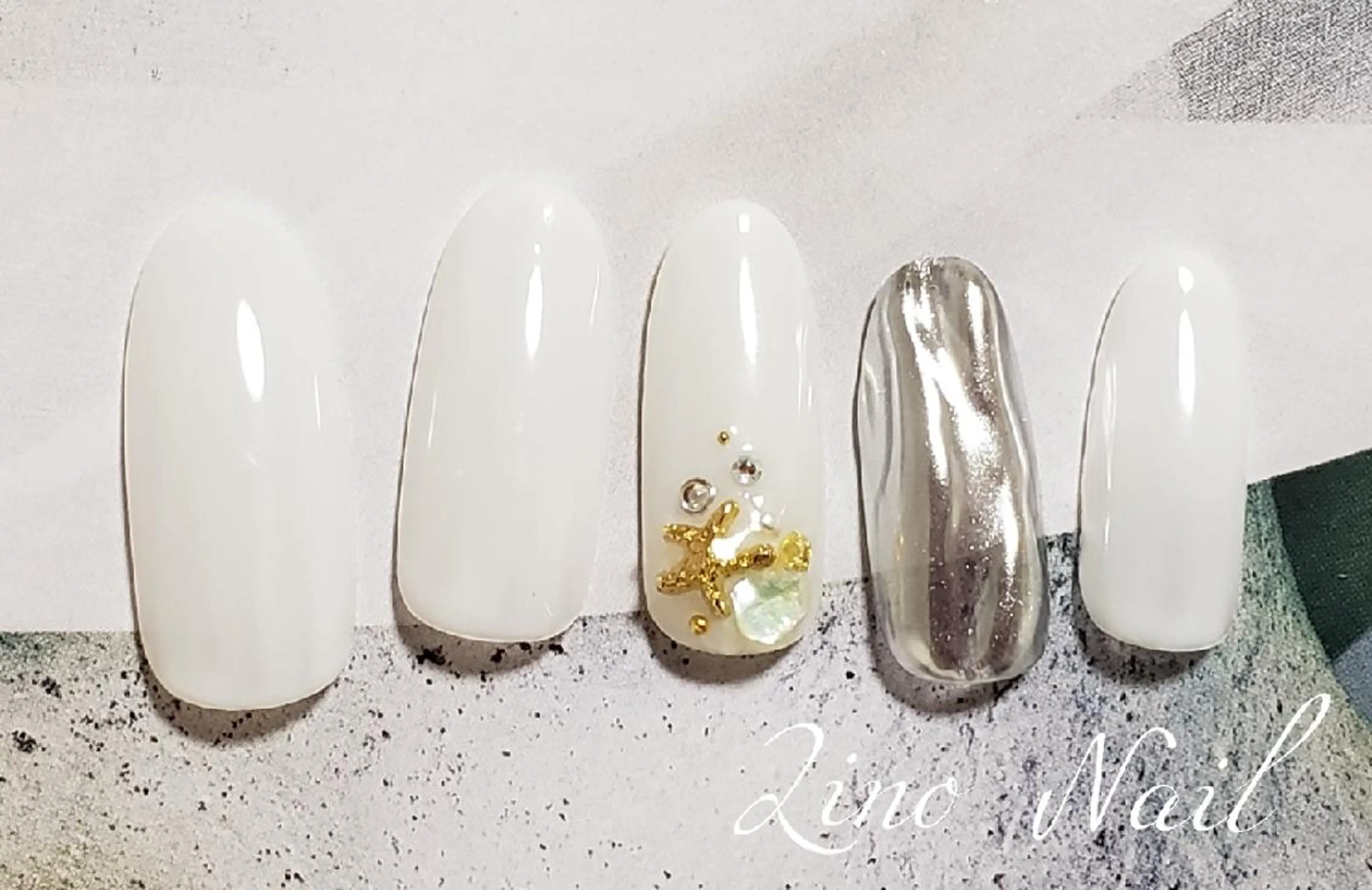 ネイル シンプルネイル Lino Nailのネイルデザイン