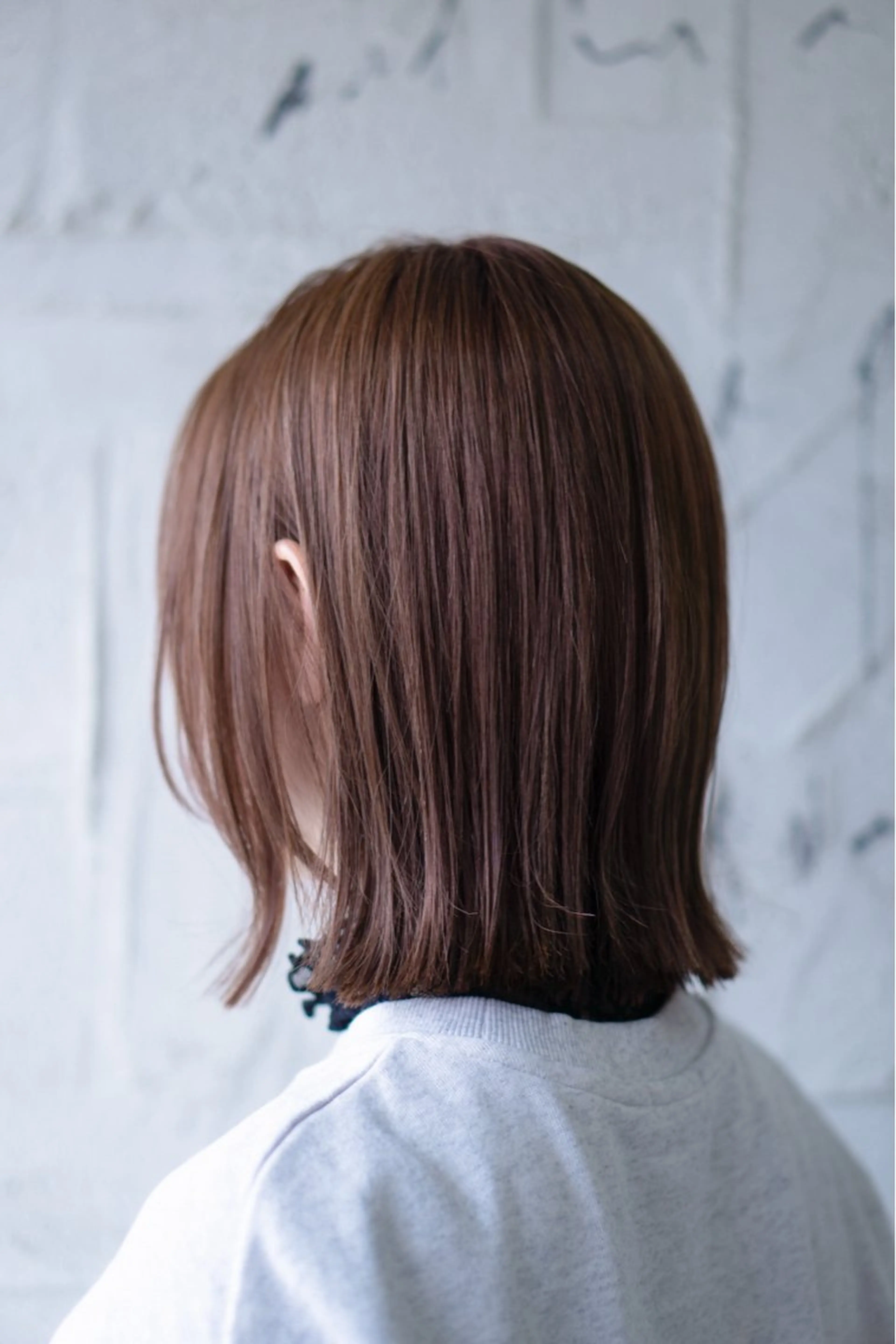 カット+美髪酸性ストレート+髪質改善トリートメントの写真