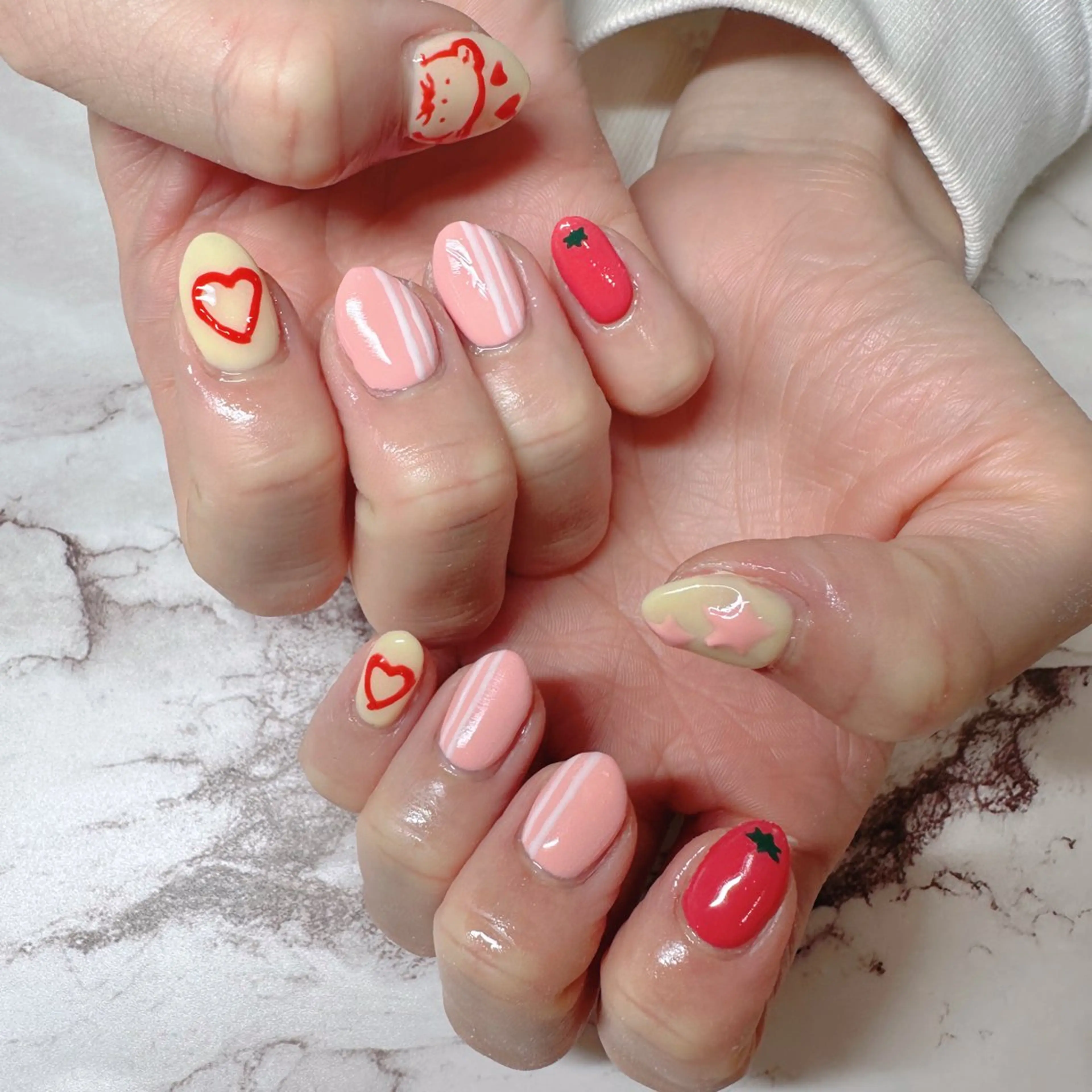 ネイル Ange 🍊YUI🍊のネイルデザイン