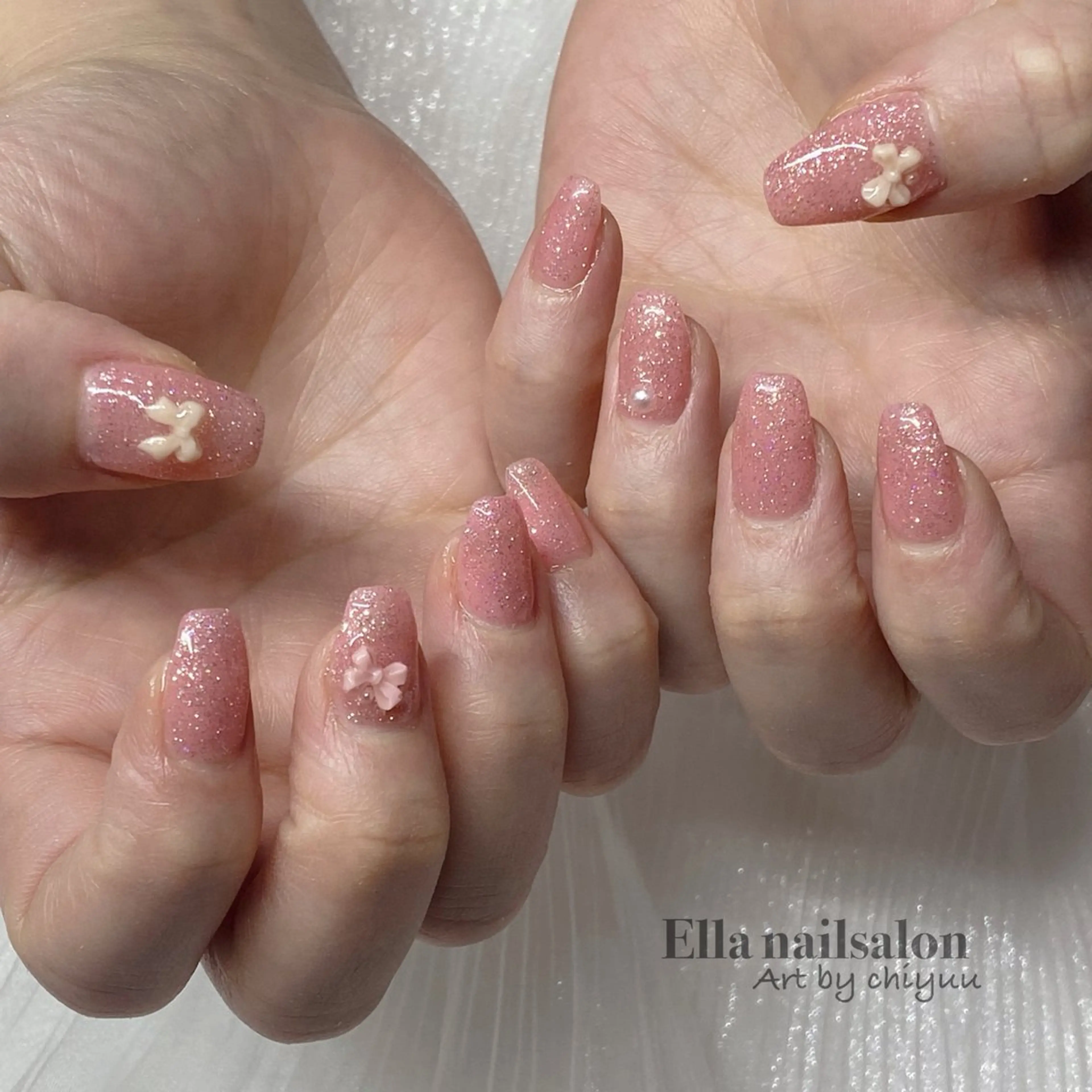 ネイル フラッシュネイル マグネットネイル ハンドネイル フットネイル Ella nailsalon所属・Ella nail ちゆうのネイルデザイン