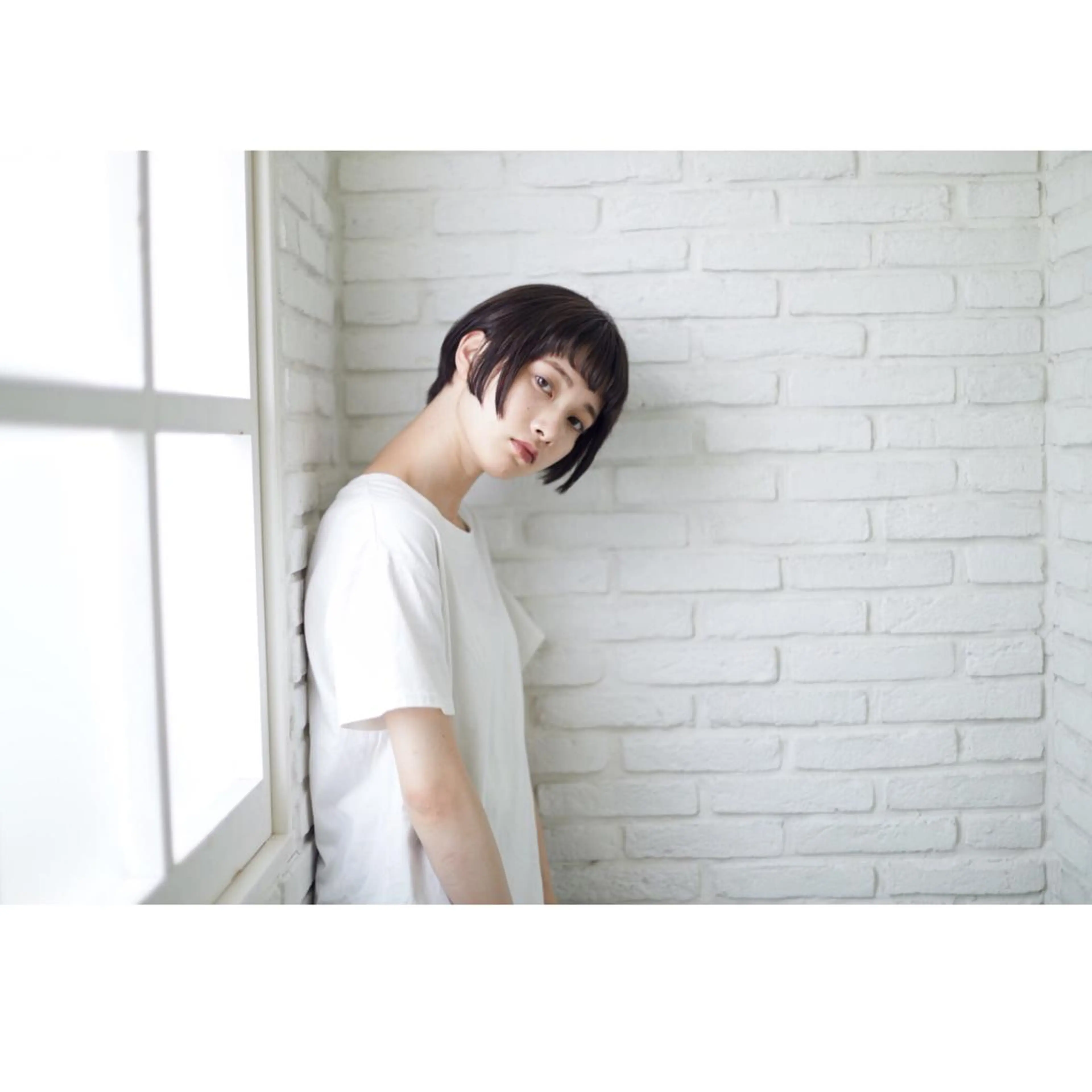 ショート パーマ THE DAY所属・AKI HASHIMOTOのヘアスタイル