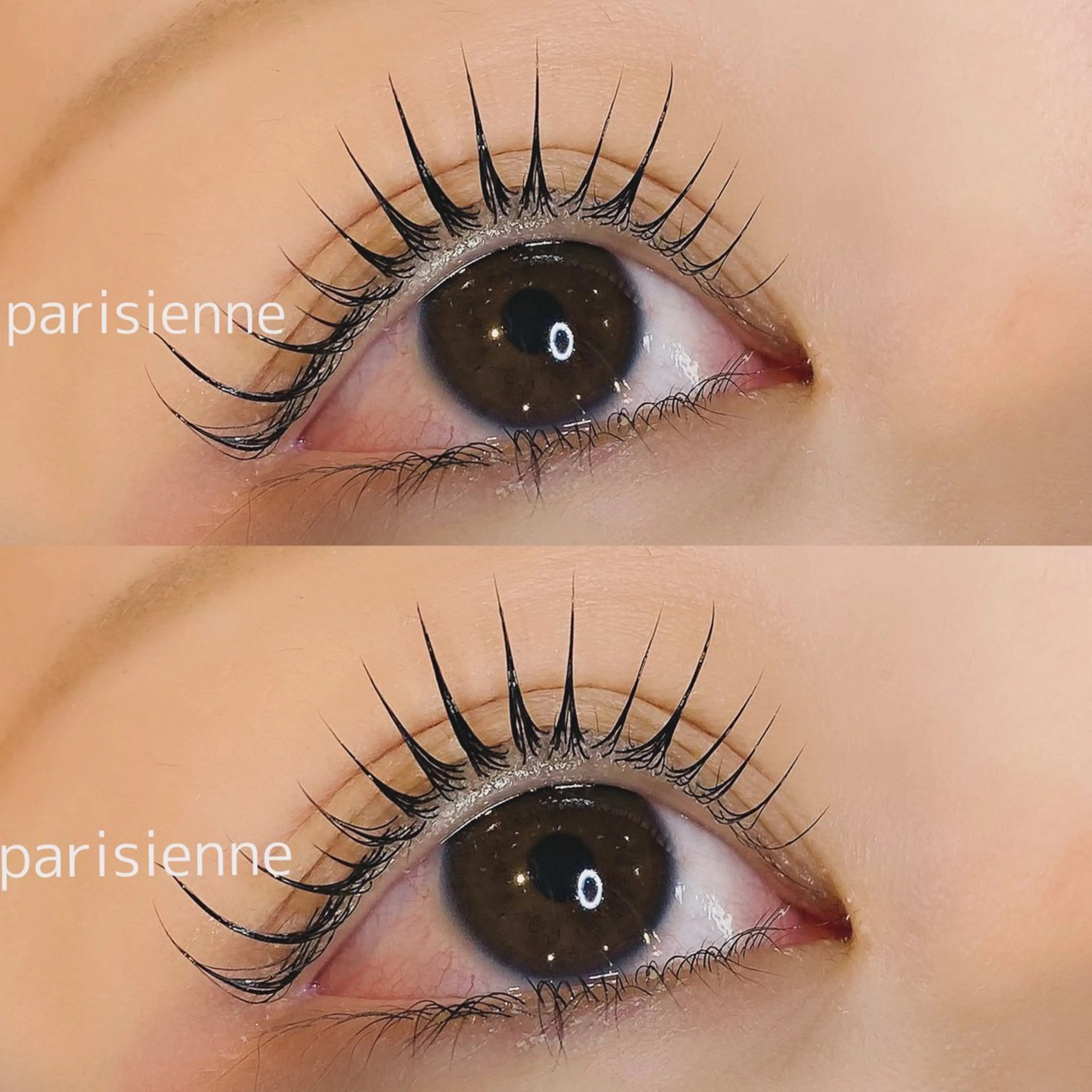 マツエク・マツパ パリジェンヌラッシュリフト 宮田 城奈のマツエク・マツパデザイン