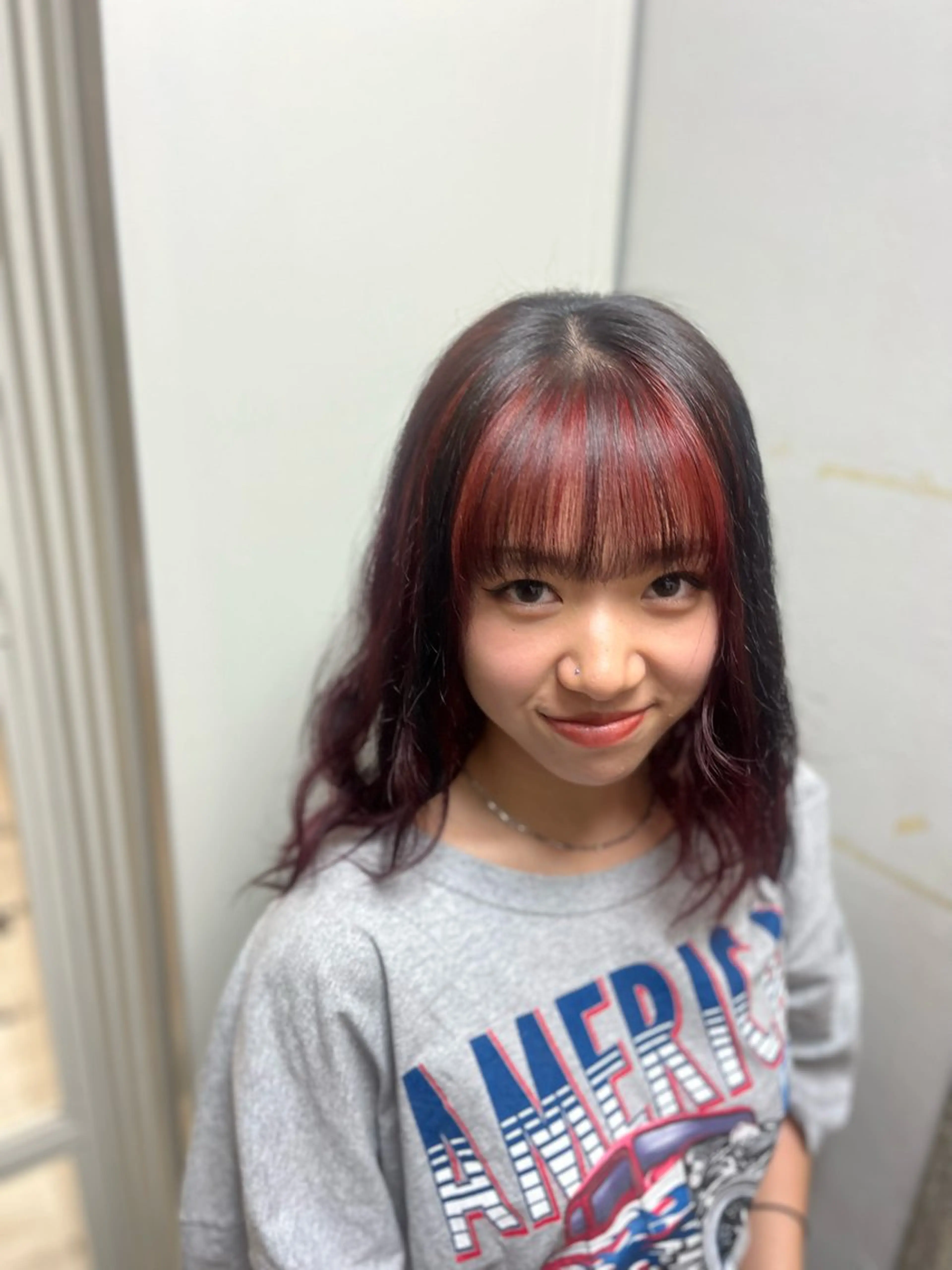 ミディアム カラー ブリーチ 透明感カラー ブリーチなしカラー 髪質改善 トリートメント ヘアカラー トリートメント Go   Today シェアサロン　横浜店所属・【ただの天才 🎨】のヘアスタイル