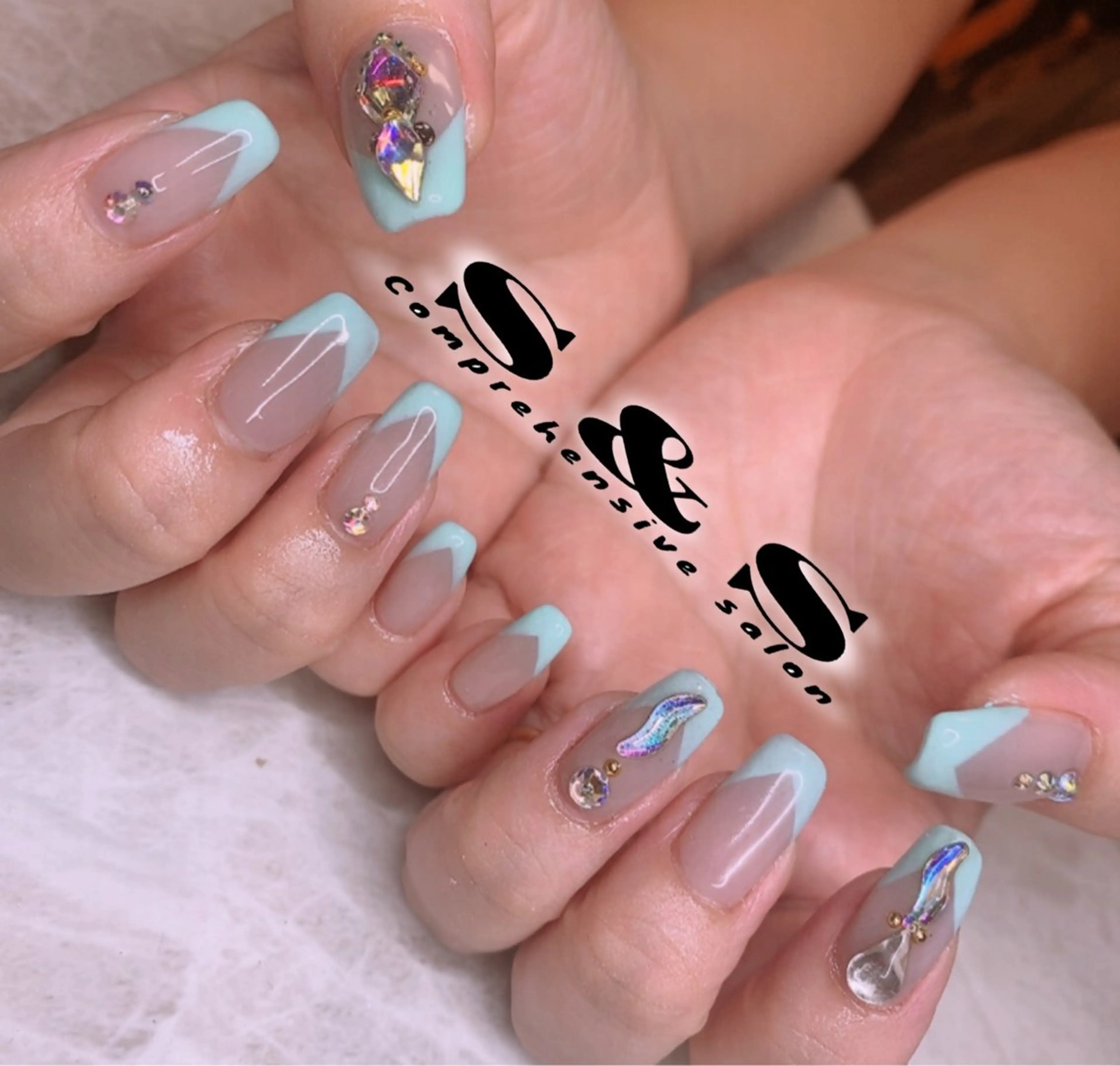 ネイル 長さ出し メンズネイル 持ち込み スカルプネイル S&S 村田小百合のネイルデザイン