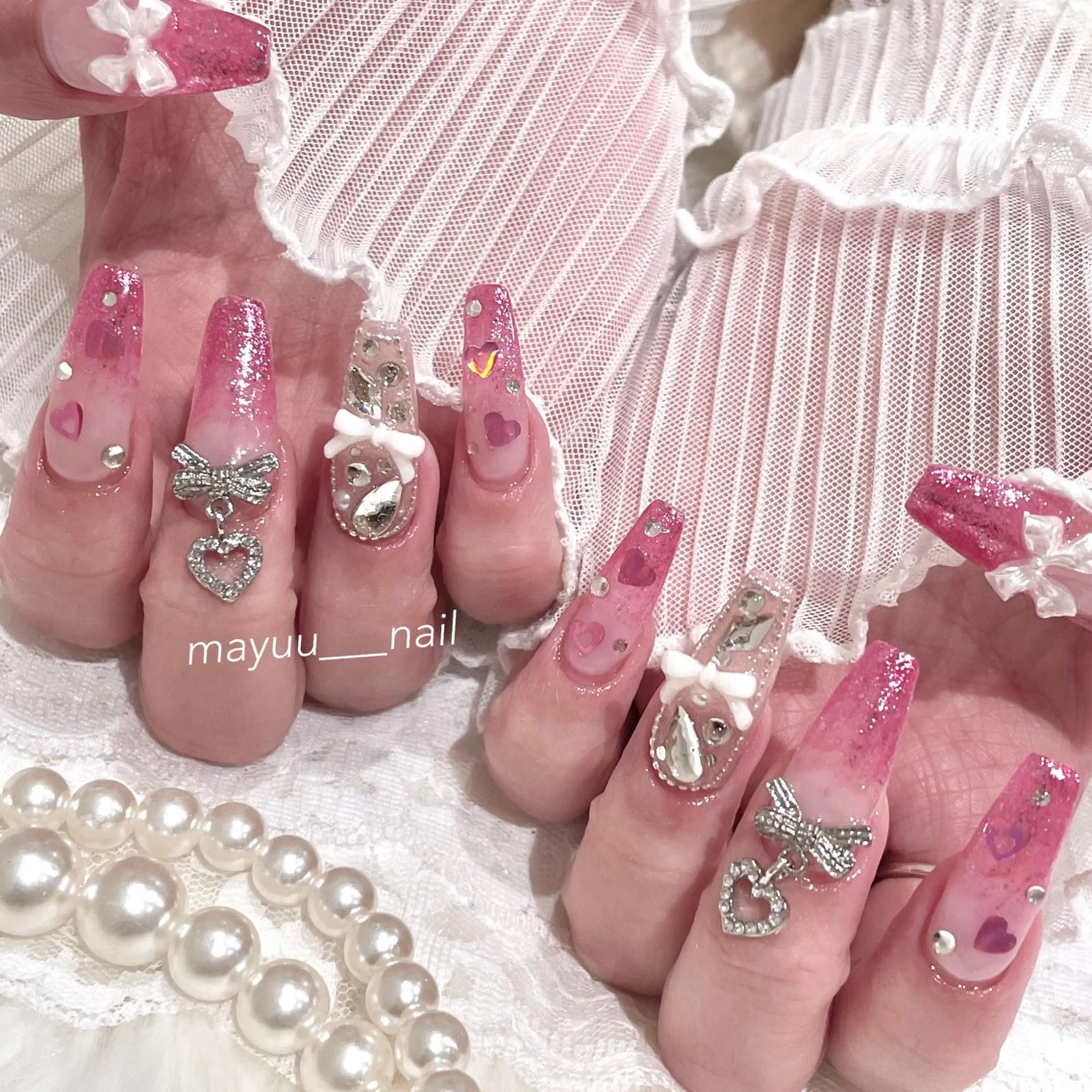 ネイル 🎀 Mayu 🎀痛ネイルのネイルデザイン