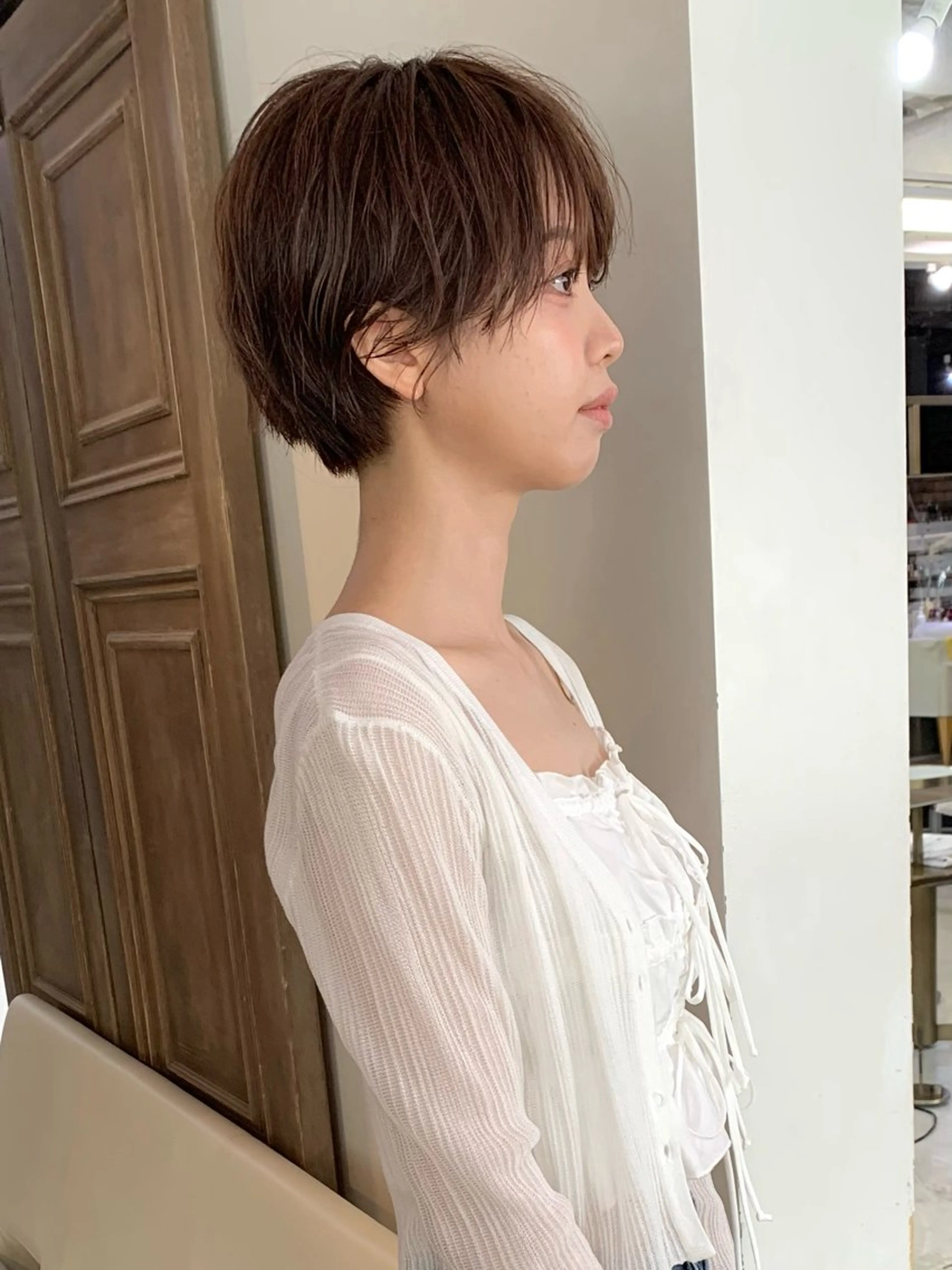 ショート カラー カット ヘアカラー トリートメント ボブ/大人ヘア k-two濱田のヘアスタイル