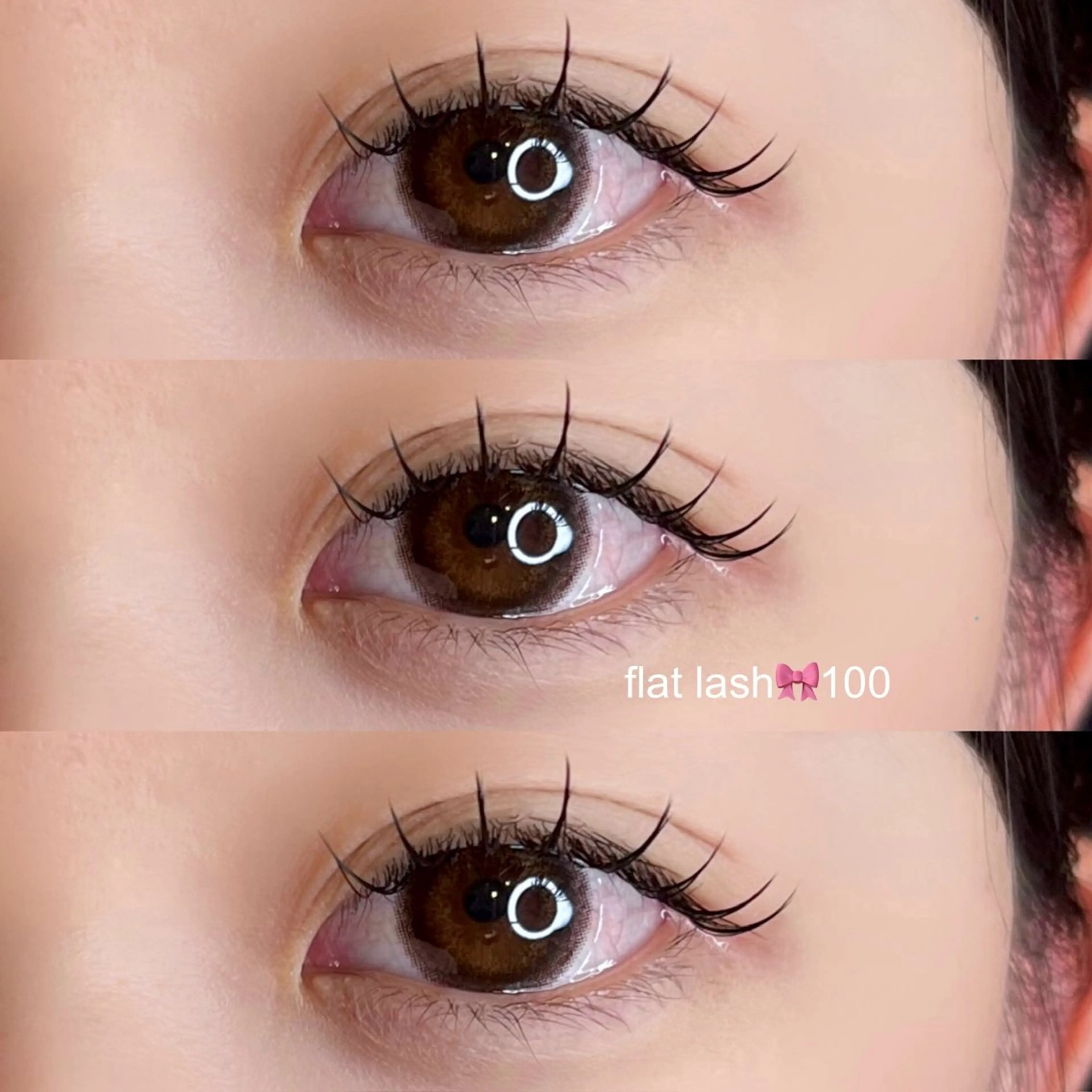 オフなし🏹マツエク100本+束感コーティング🤍の写真