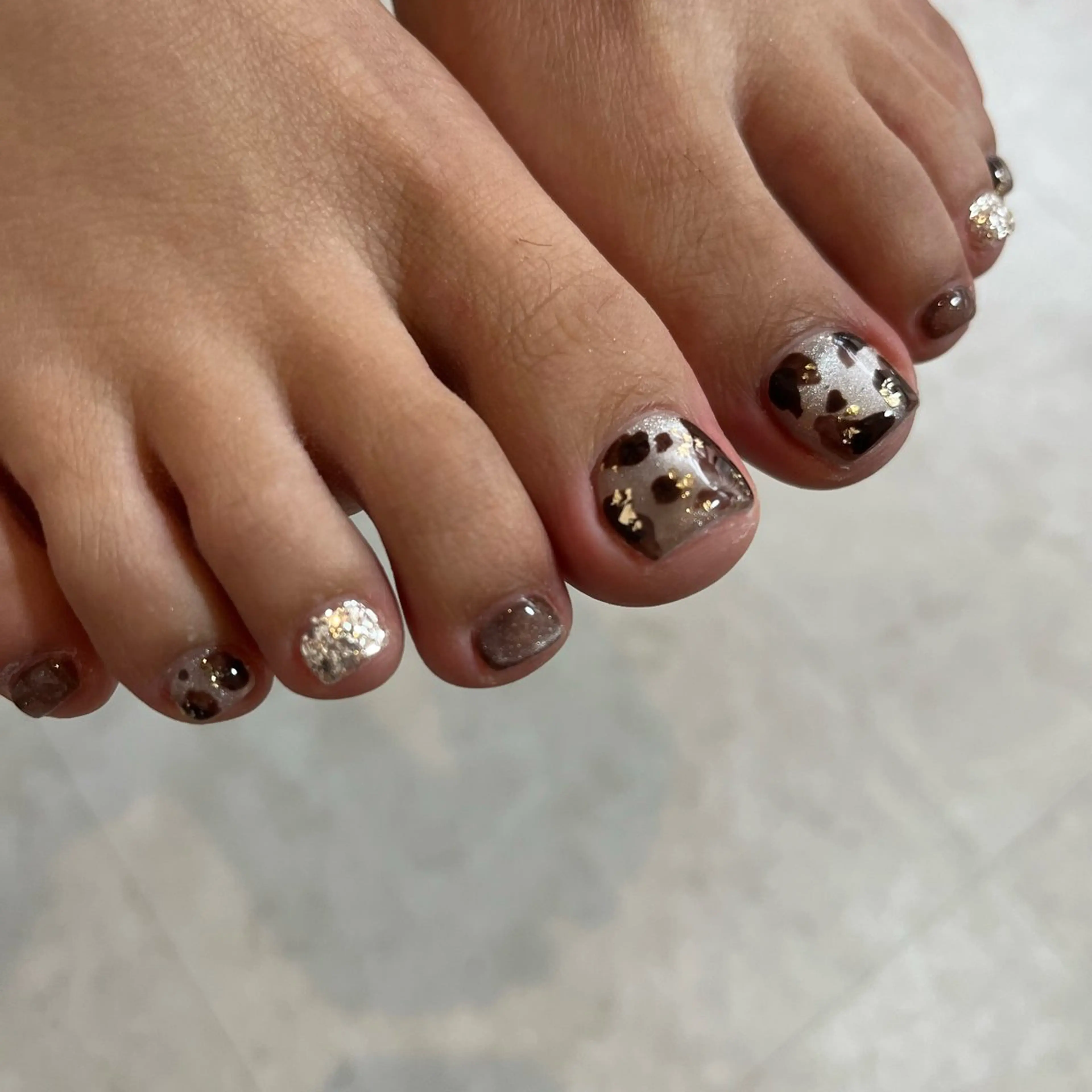 ネイル マグネットネイル ニュアンスネイル people所属・luster shihoのネイルデザイン