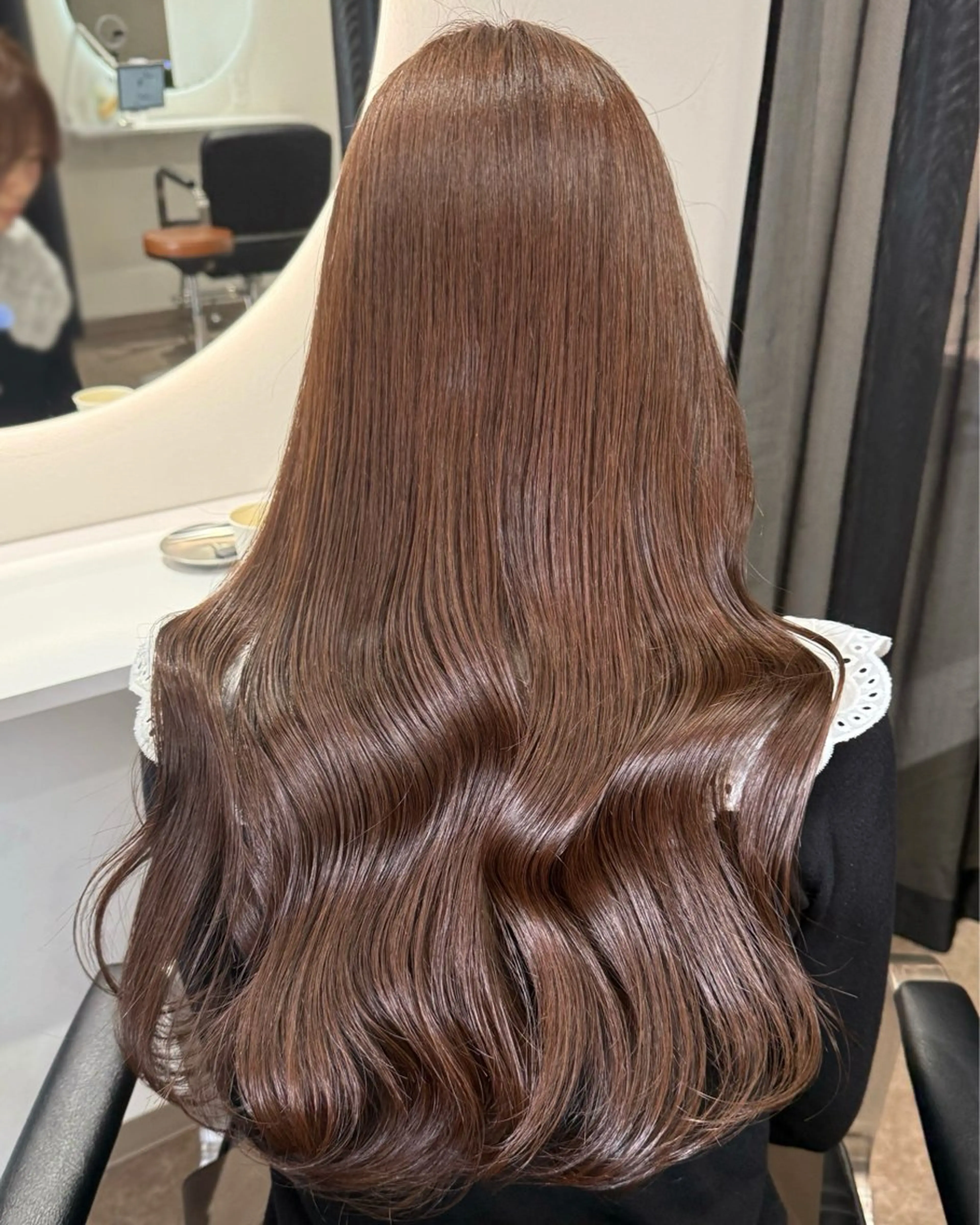 ブリーチなしダブルカラーの写真