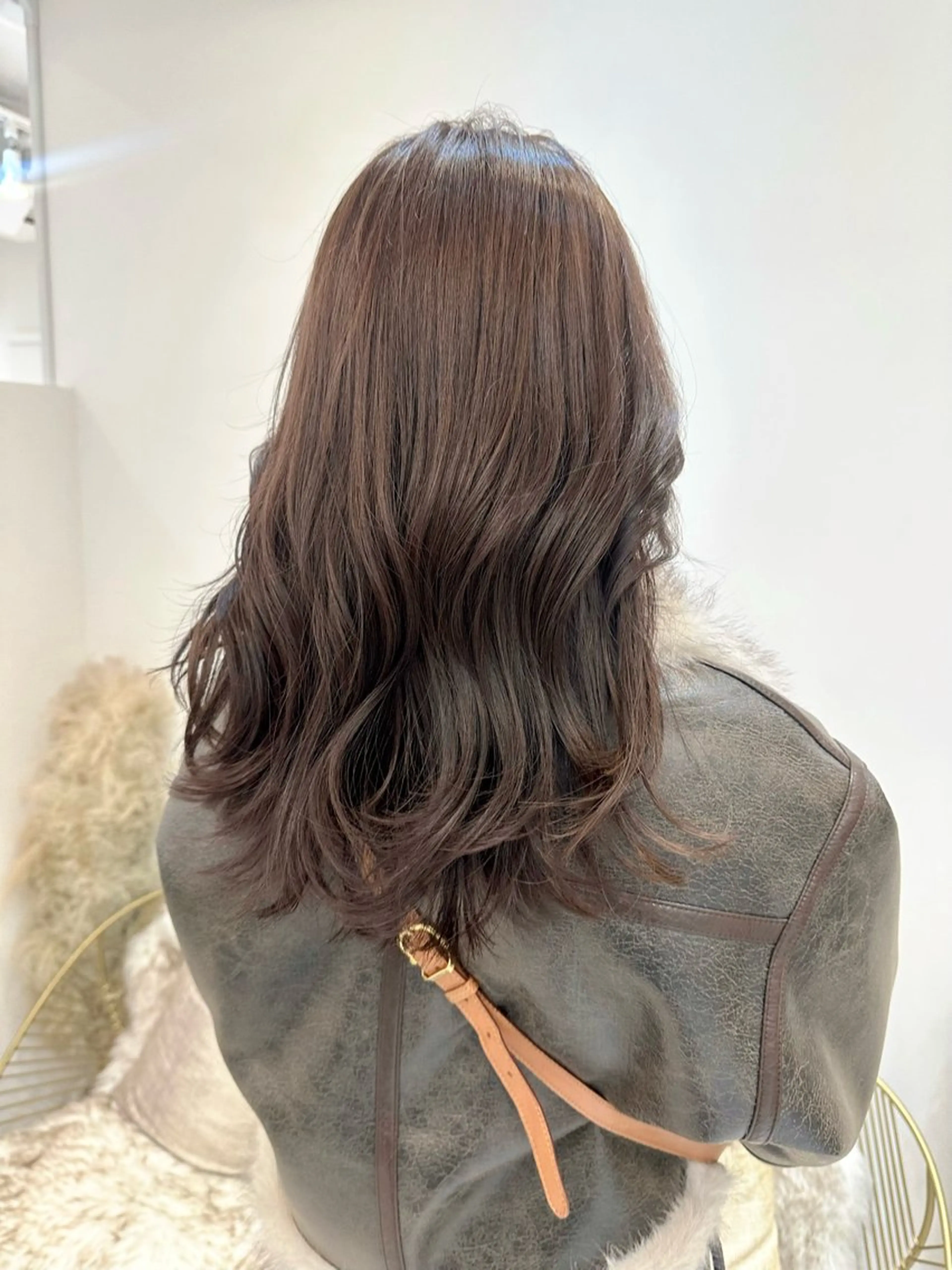 【🌟今だけ🌟】カット（3センチ以上）+艶感ナチュラルカラー🌿+浸透スチーム付 🫧￥19800→￥3980の写真