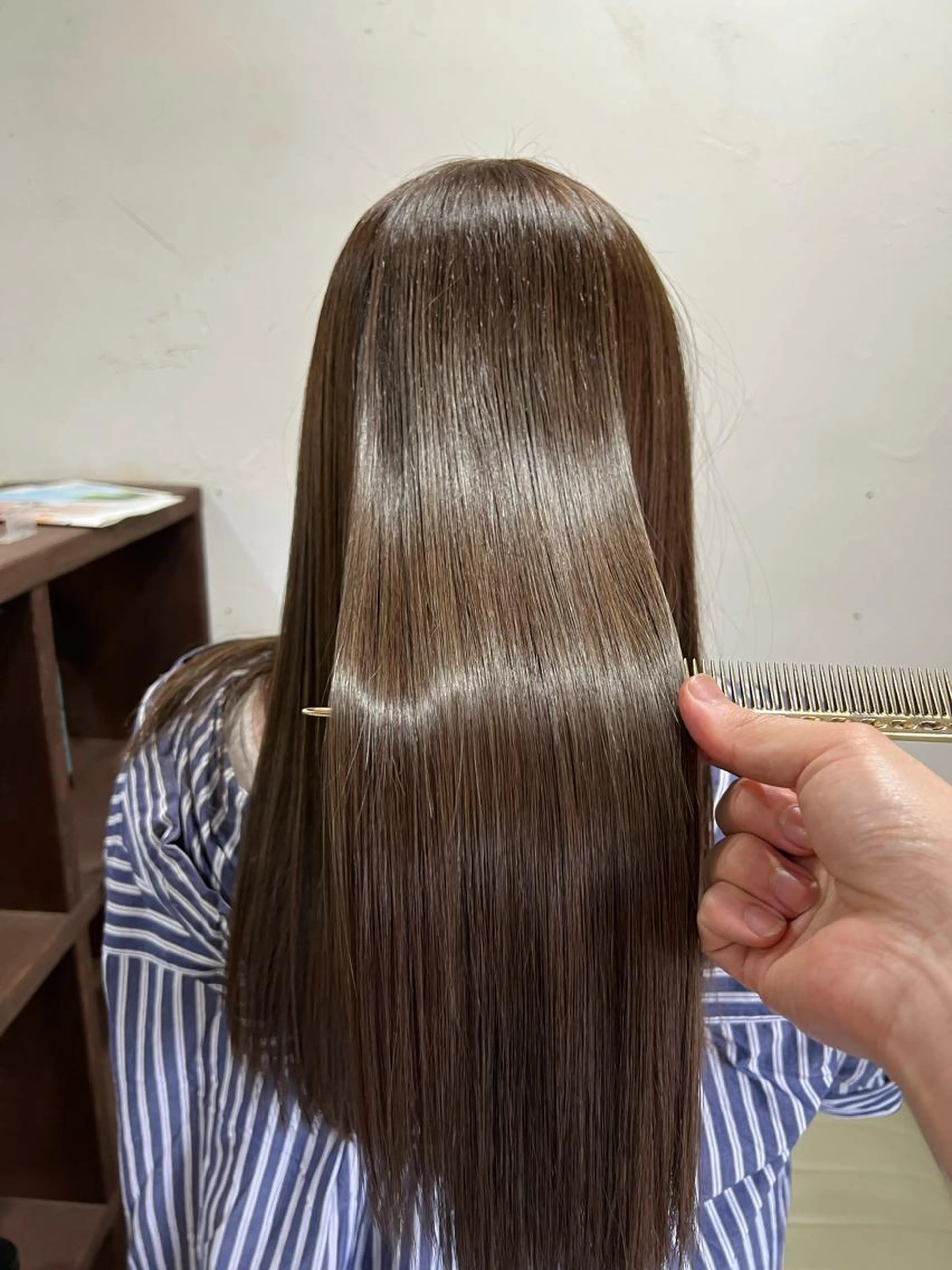 ✨質感に驚き✨結合水+似合わせカット+髪質改善カラーの写真