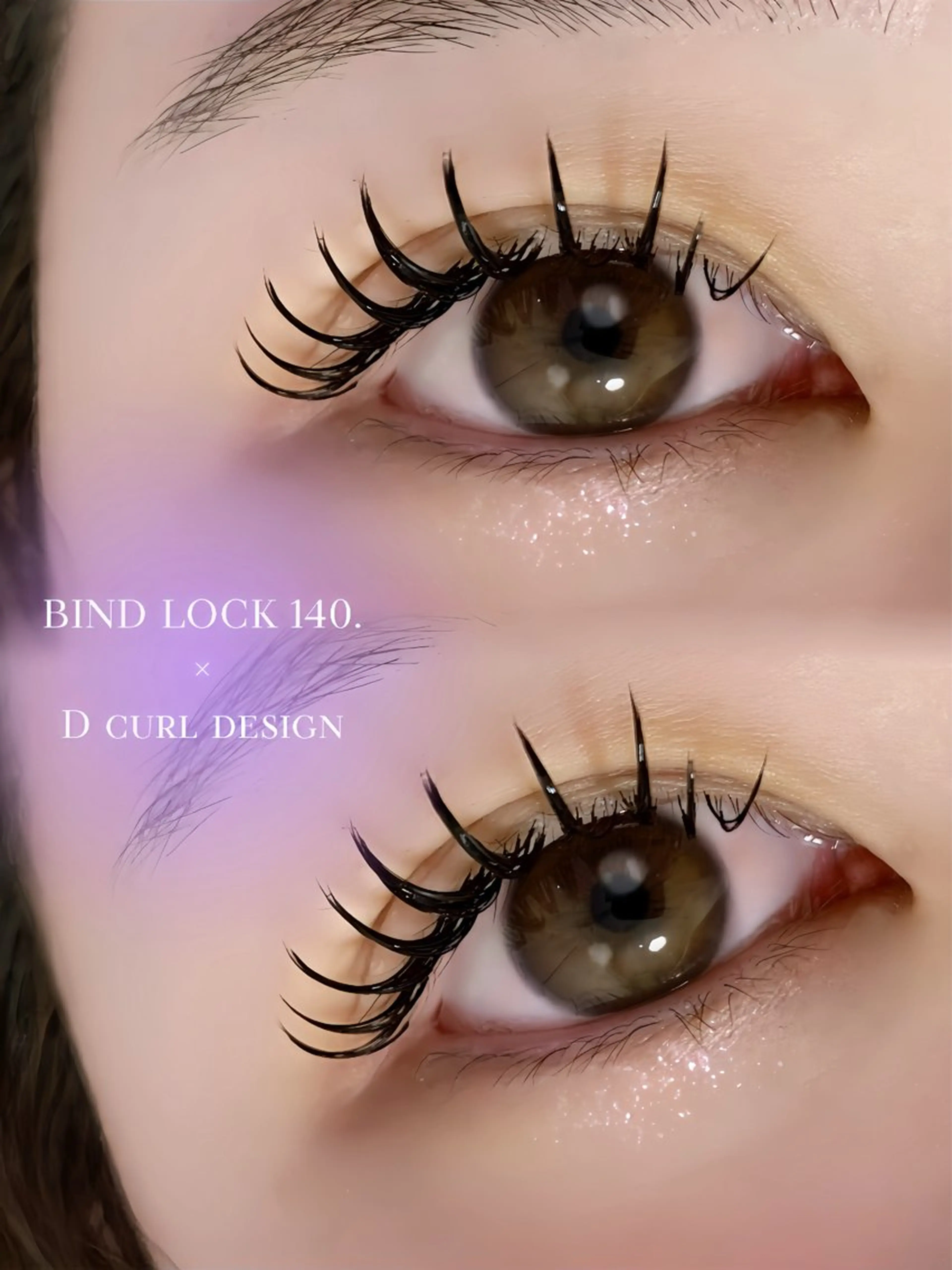 マツエク・マツパ バインドロック Eyelashsalon   Mayuru所属・Mayuru Yuu‪𖤐.*ﾟのマツエク・マツパデザイン