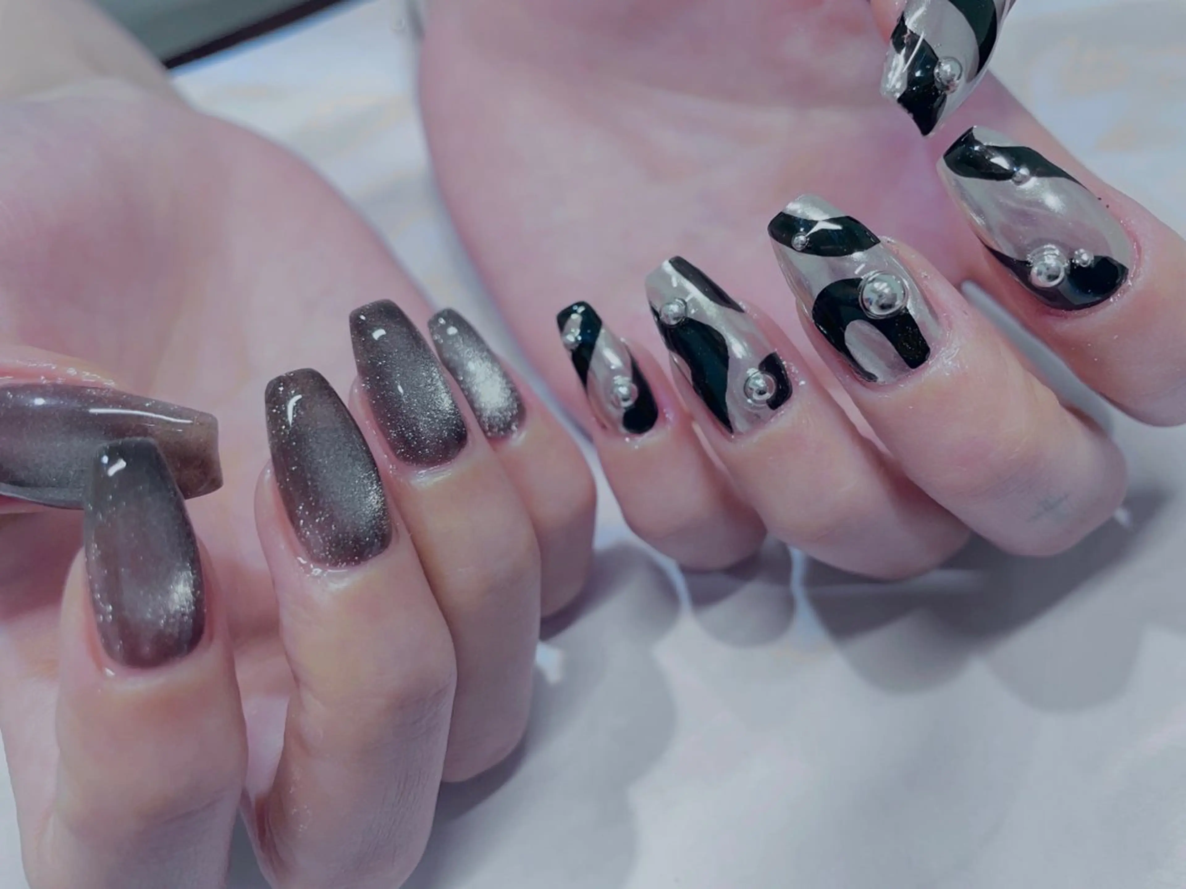 ネイル Spiky とうげ ふうかのネイルデザイン