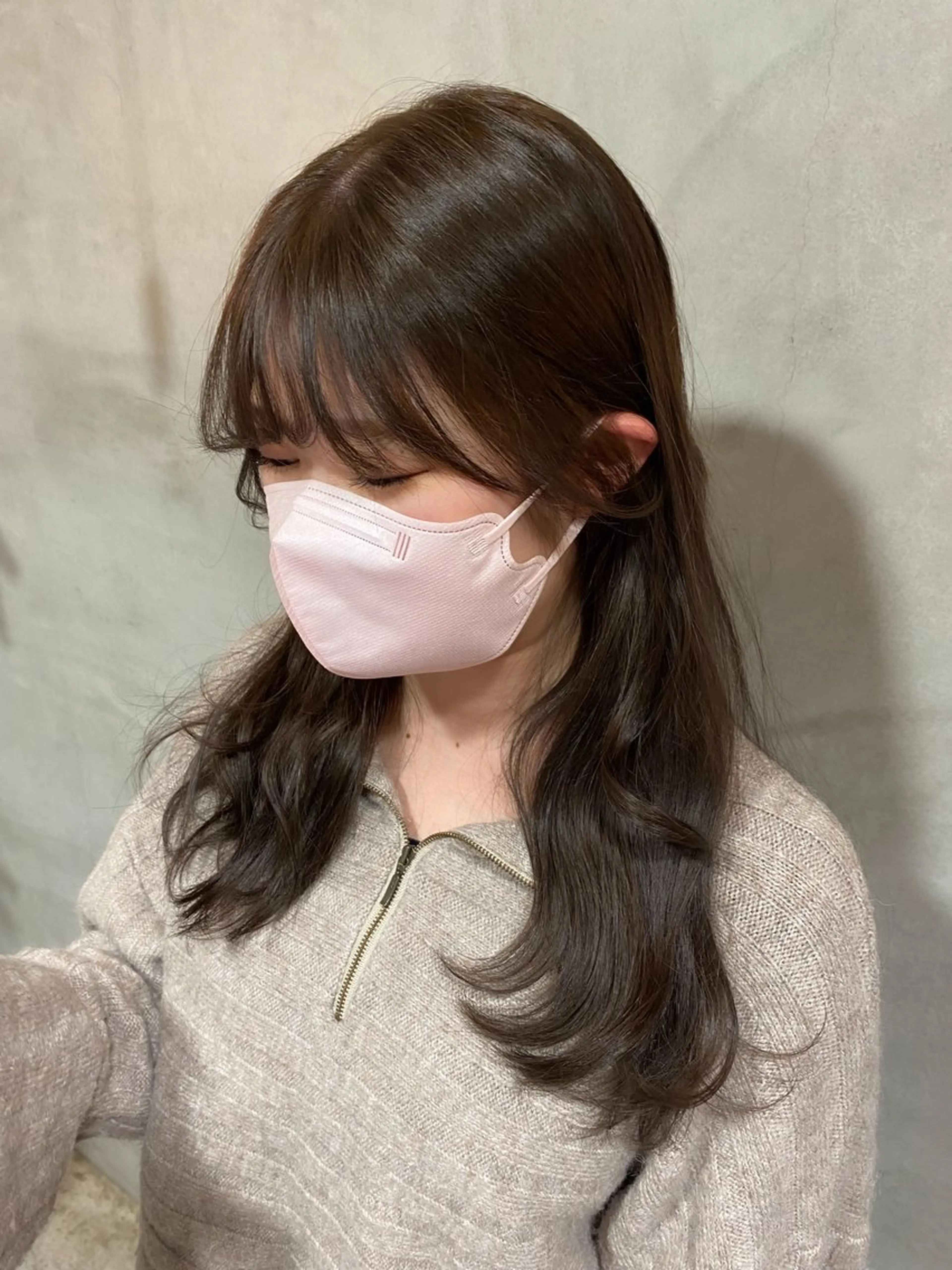 カラー OM's poka所属・中川楓馬/ストレート モデル/メンズカラーのヘアスタイル