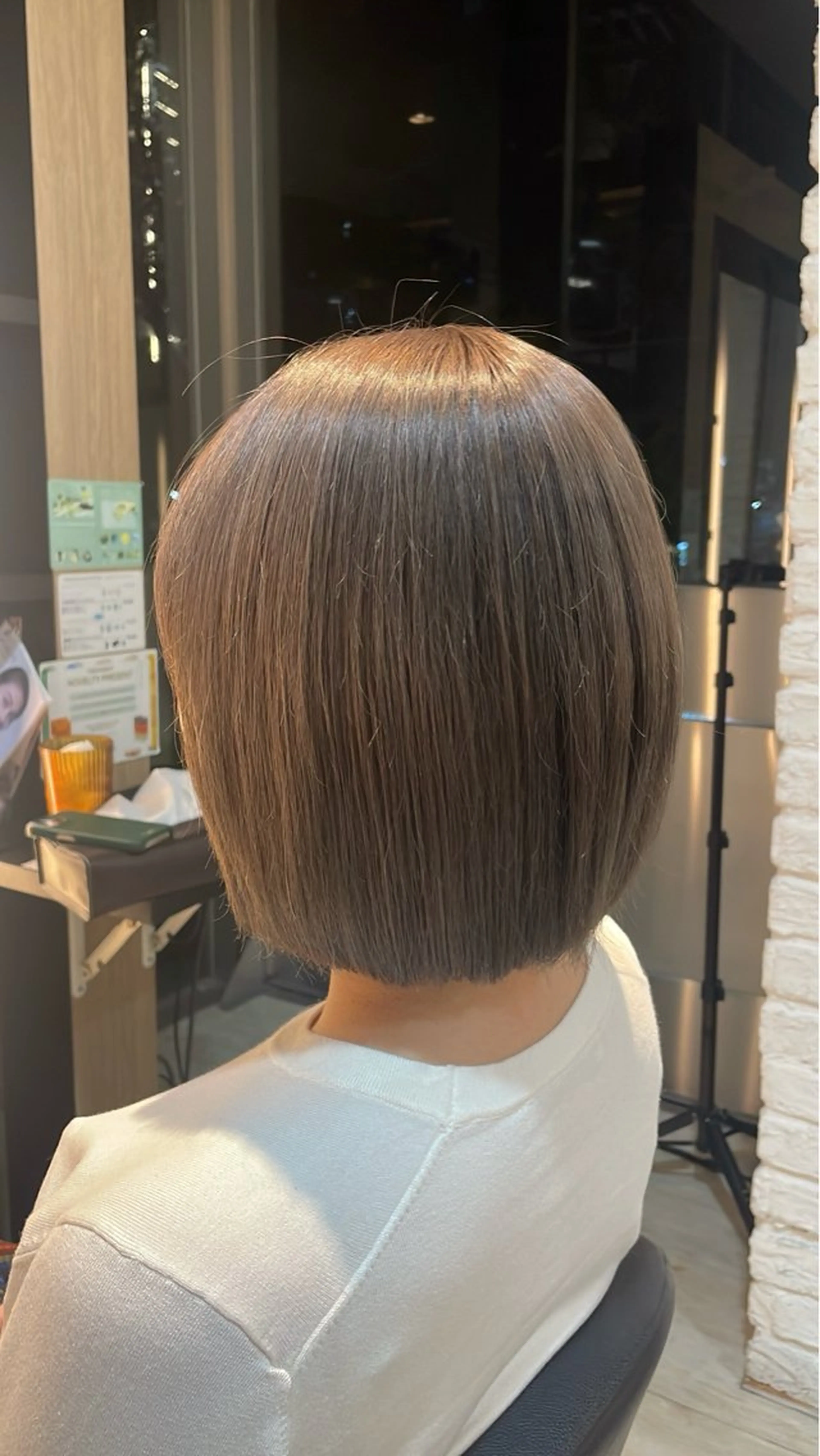 ミディアム akihiro／韓国 ヘア／栄のヘアスタイル