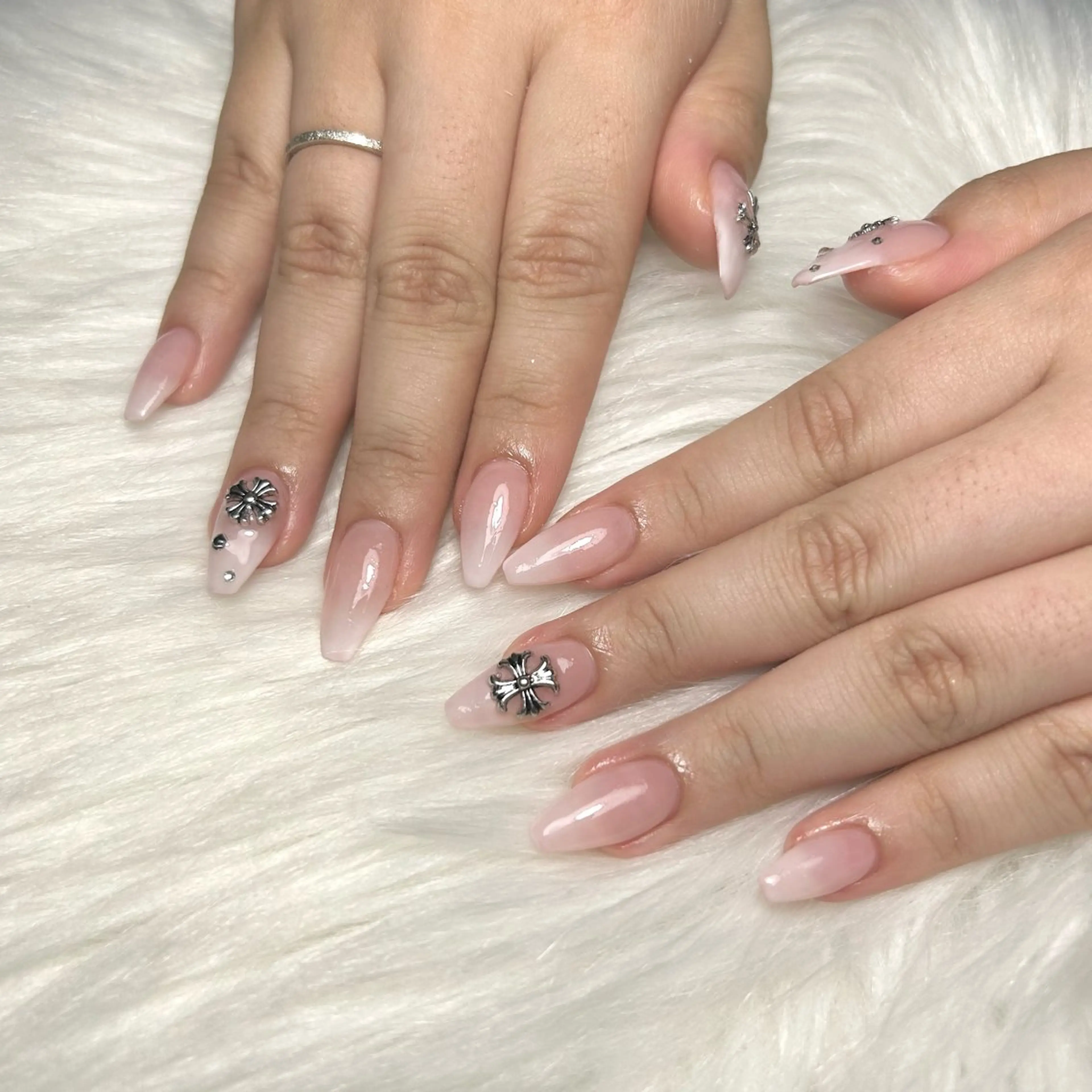 ✋🏽ハンドネイル✋🏽グラデーションの写真