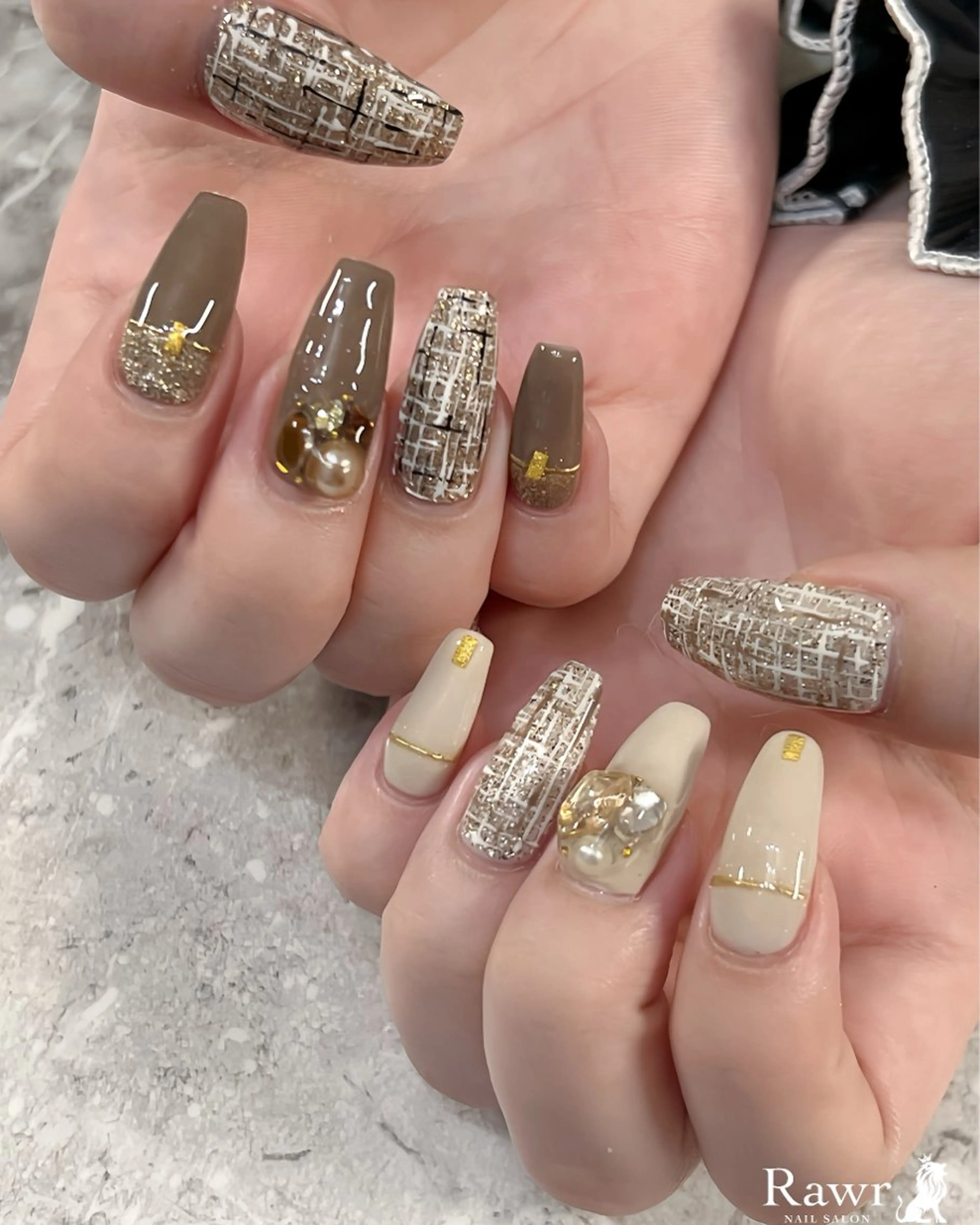 ネイル ハンドネイル Rawr / saoriのネイルデザイン