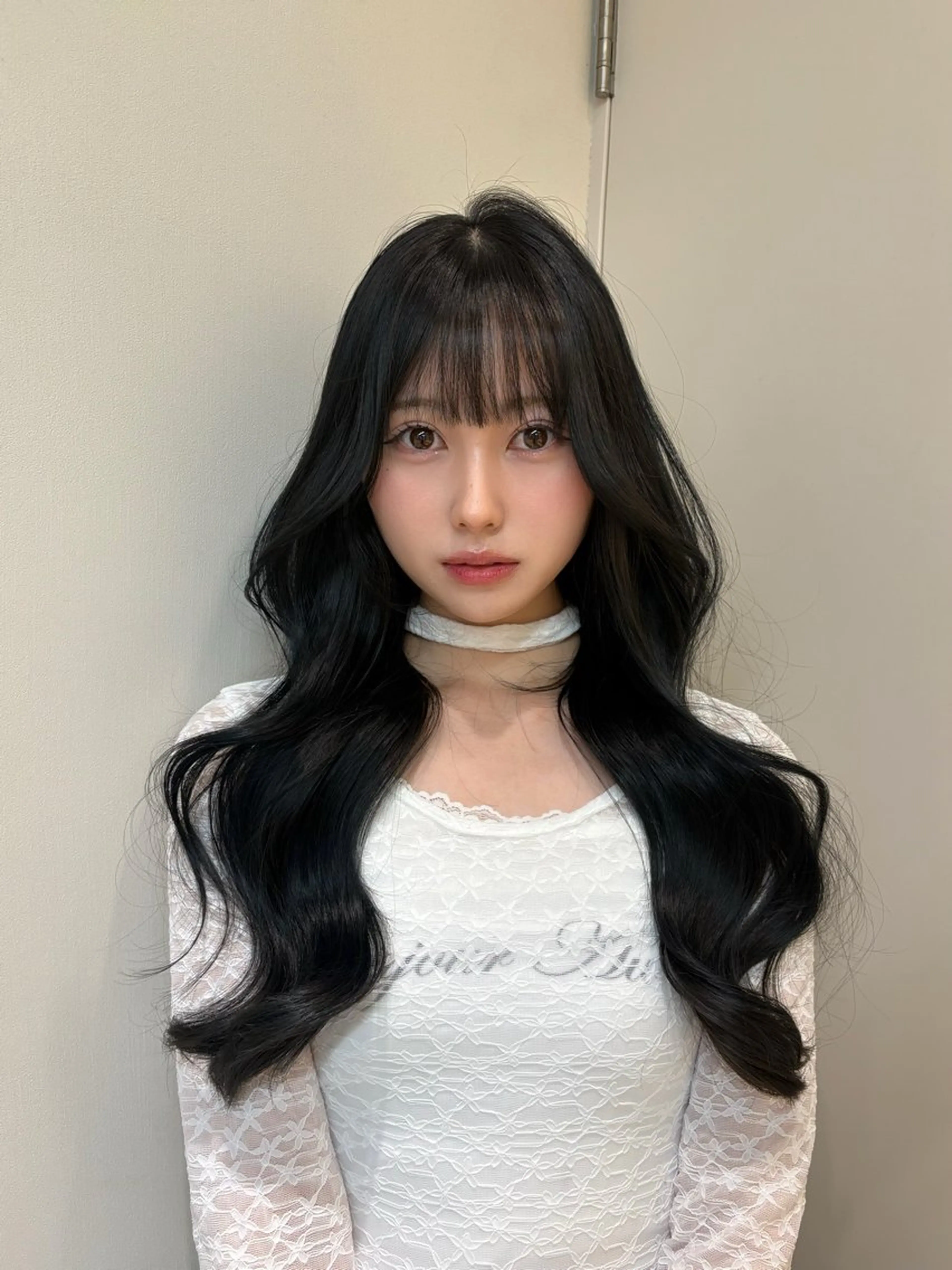 ロング カラー ヘアカラー toco.⋆𝜗𝜚 /  天神美容師のヘアスタイル