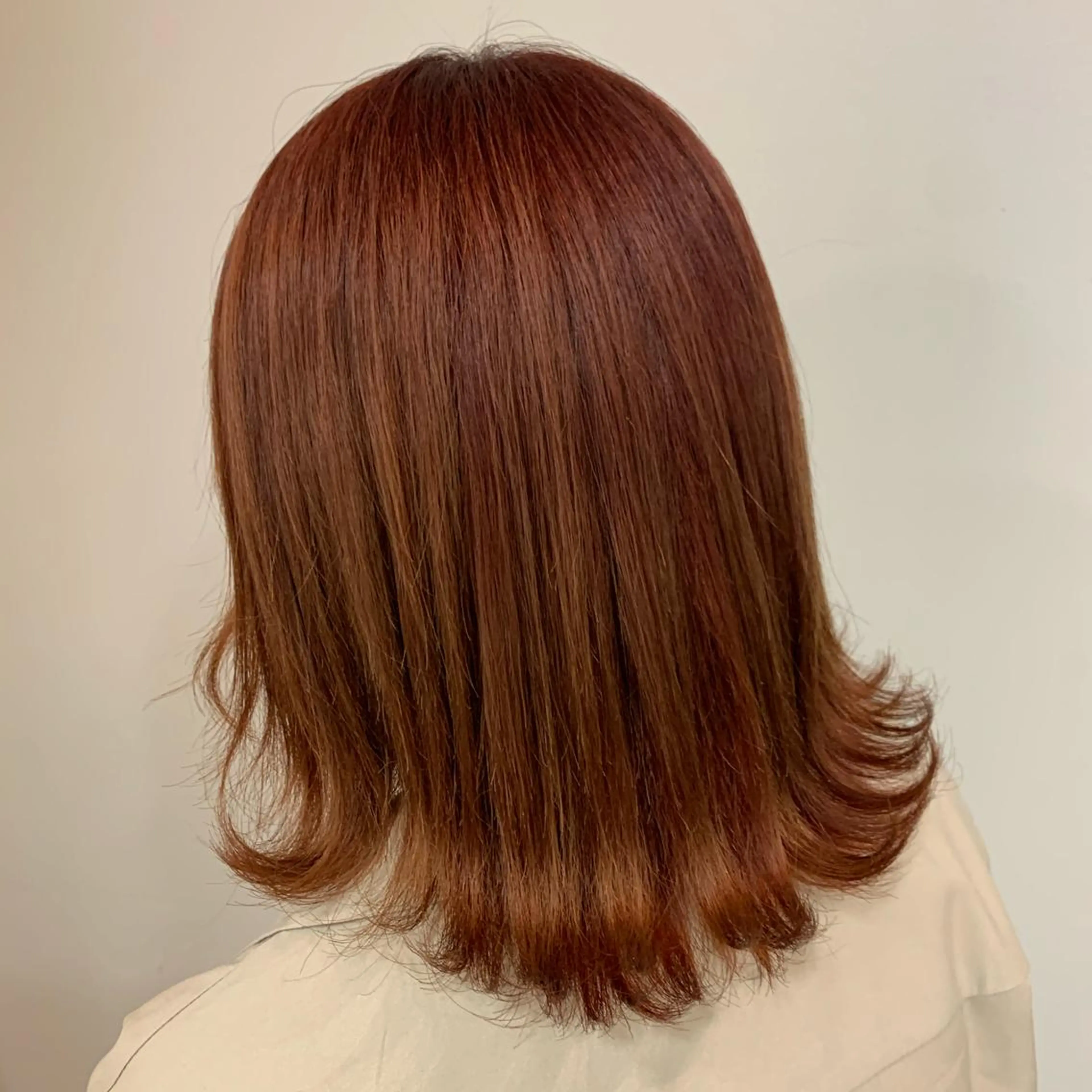 ミディアム カラー ヘアカラー トリートメント 暖色専門美容師🎀 お客様満足度◎のヘアスタイル