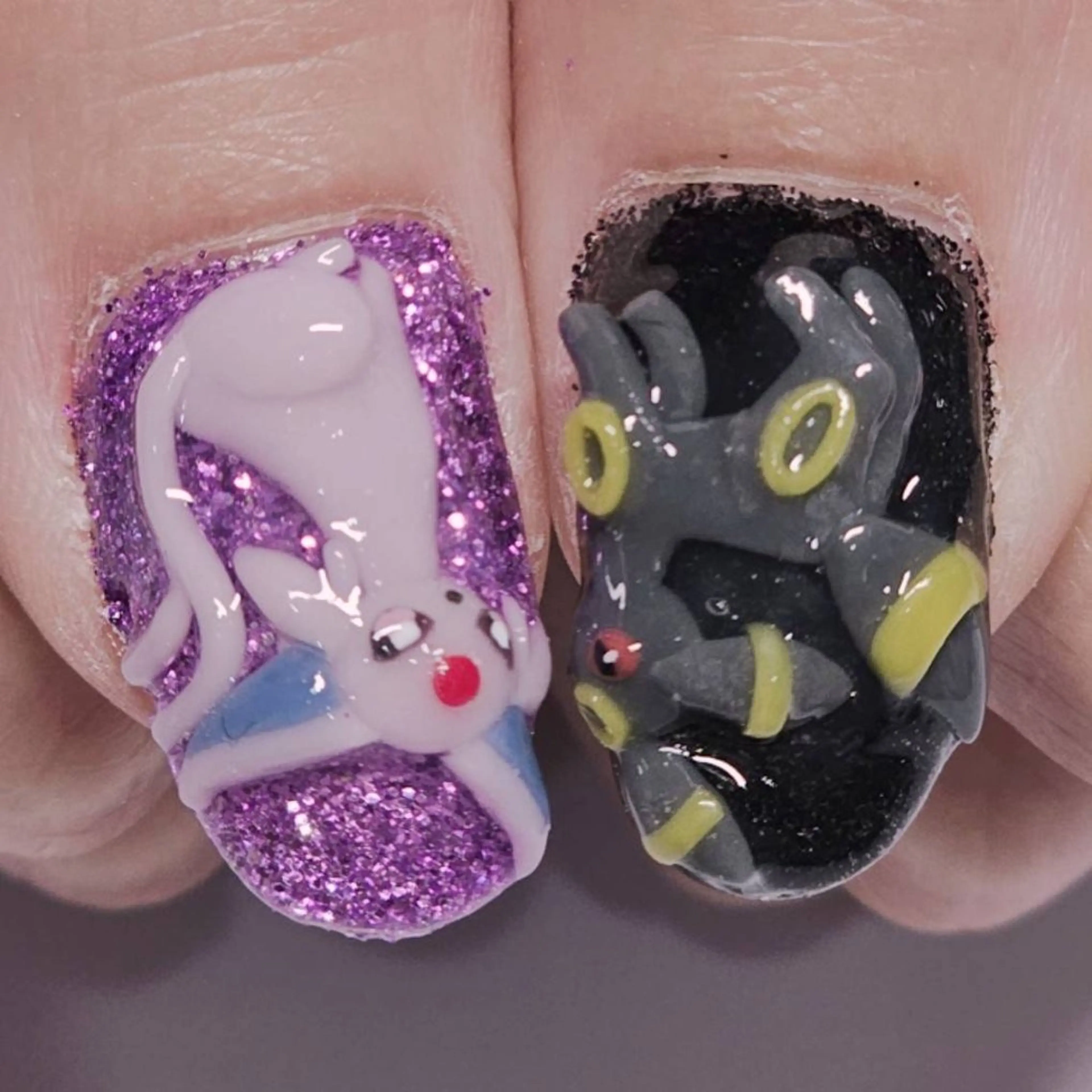 ネイル アートネイル ラメ(グリッター) ハンドネイル よしだ ひろきのネイルデザイン