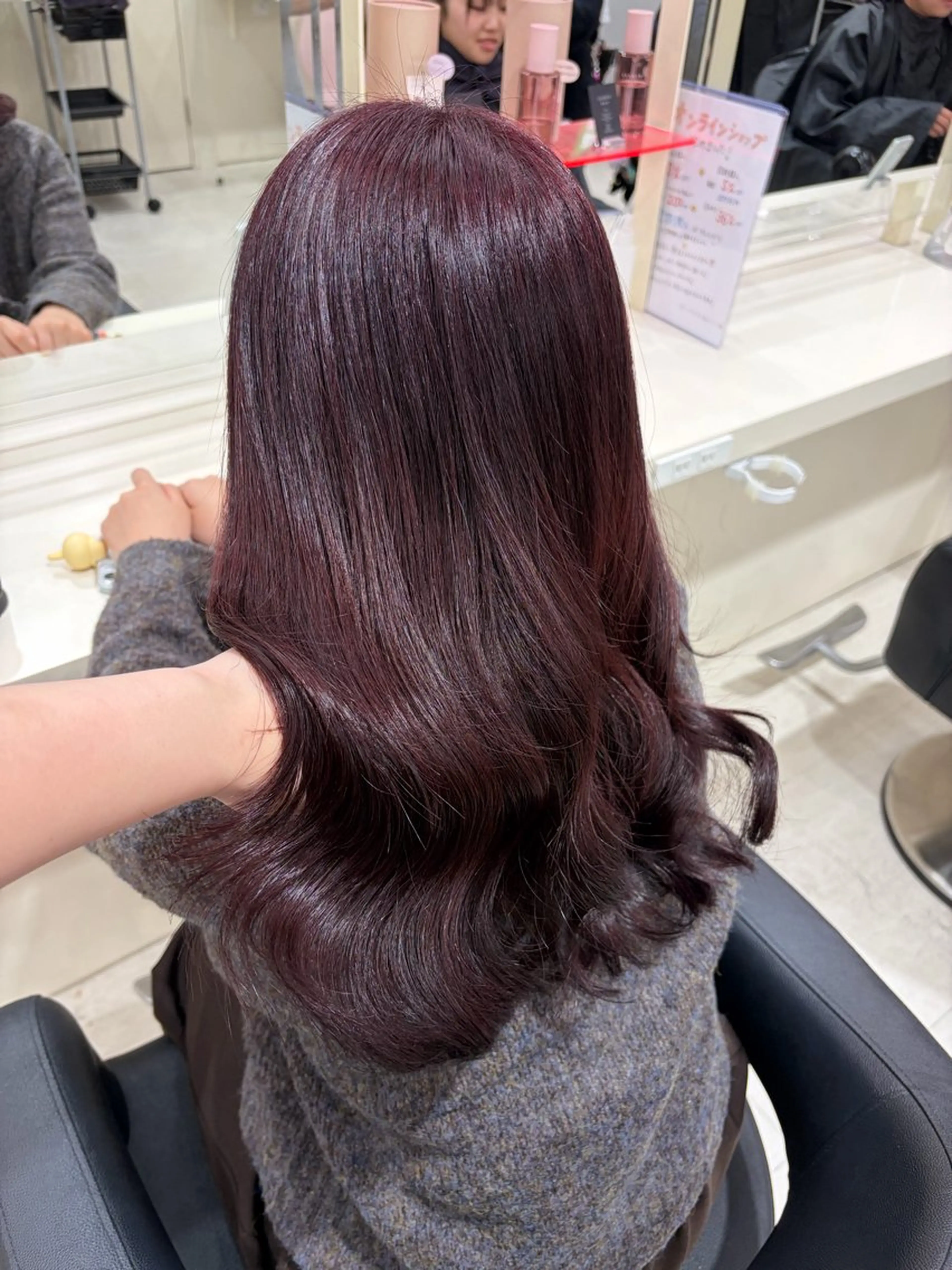 カラー ヘアカラー 暖色ガーリーヘア🎀 MEARI🩰のヘアスタイル