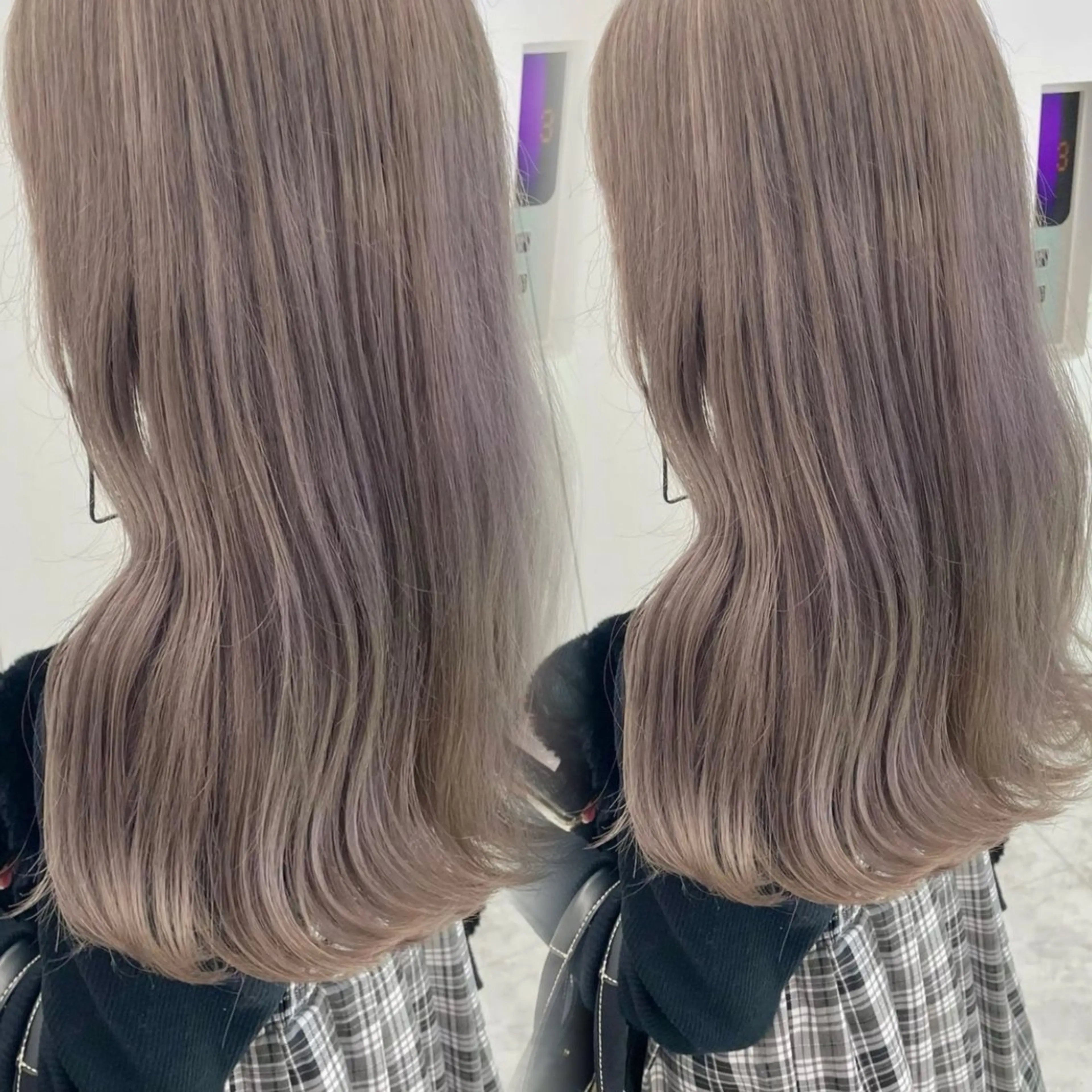 セミロング カラー ヘアカラー トリートメント 髪質改善/美髪矯正 艶髪/Takutoのヘアスタイル