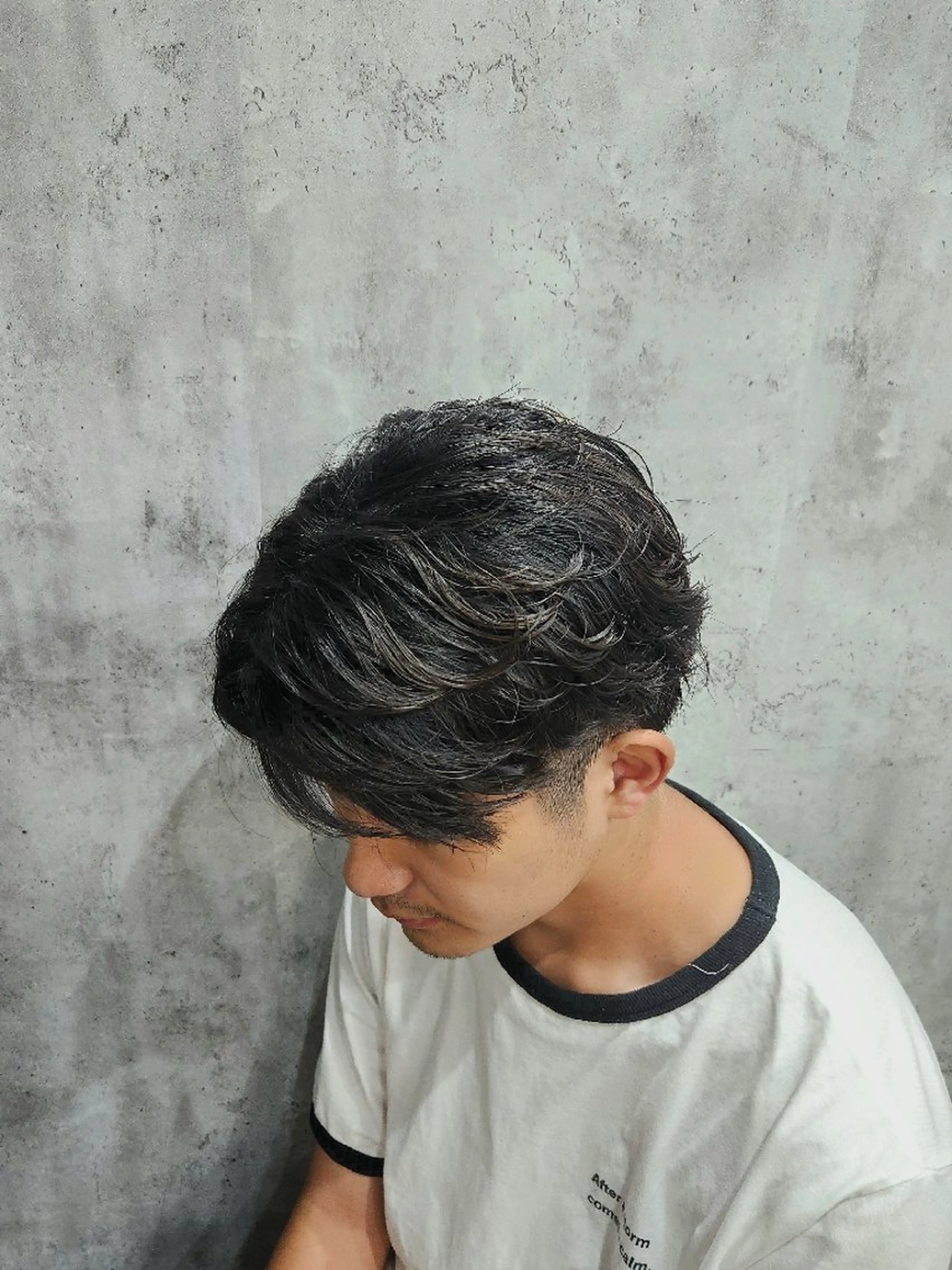 パーマ 🫟フェザーパーマ 職人🛠️🫟✂藤原のヘアスタイル