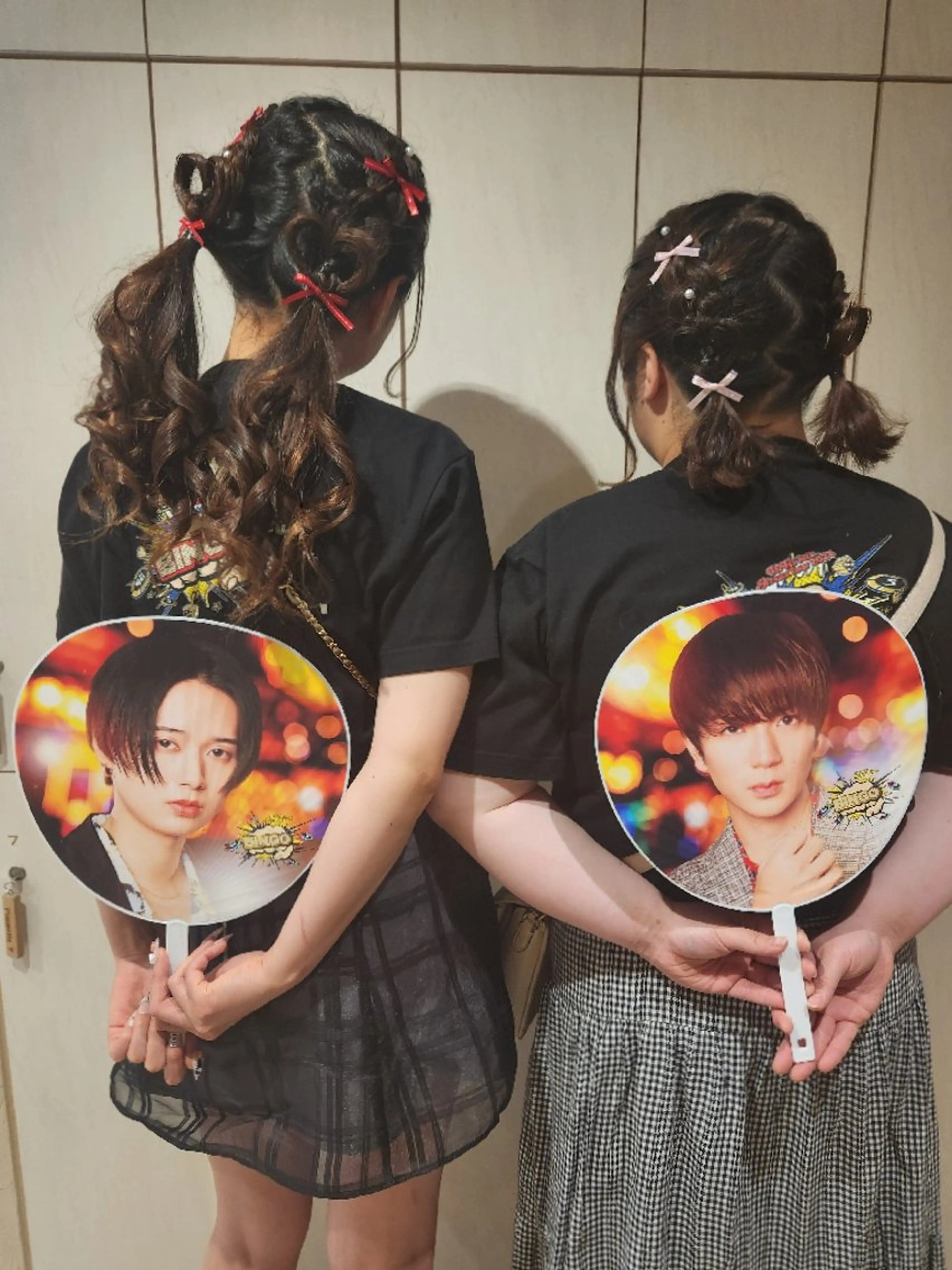 ヘアアレンジ キッズ ツインテール あかね☆ヘアアレンジ /ボブ/縮毛矯正のヘアスタイル