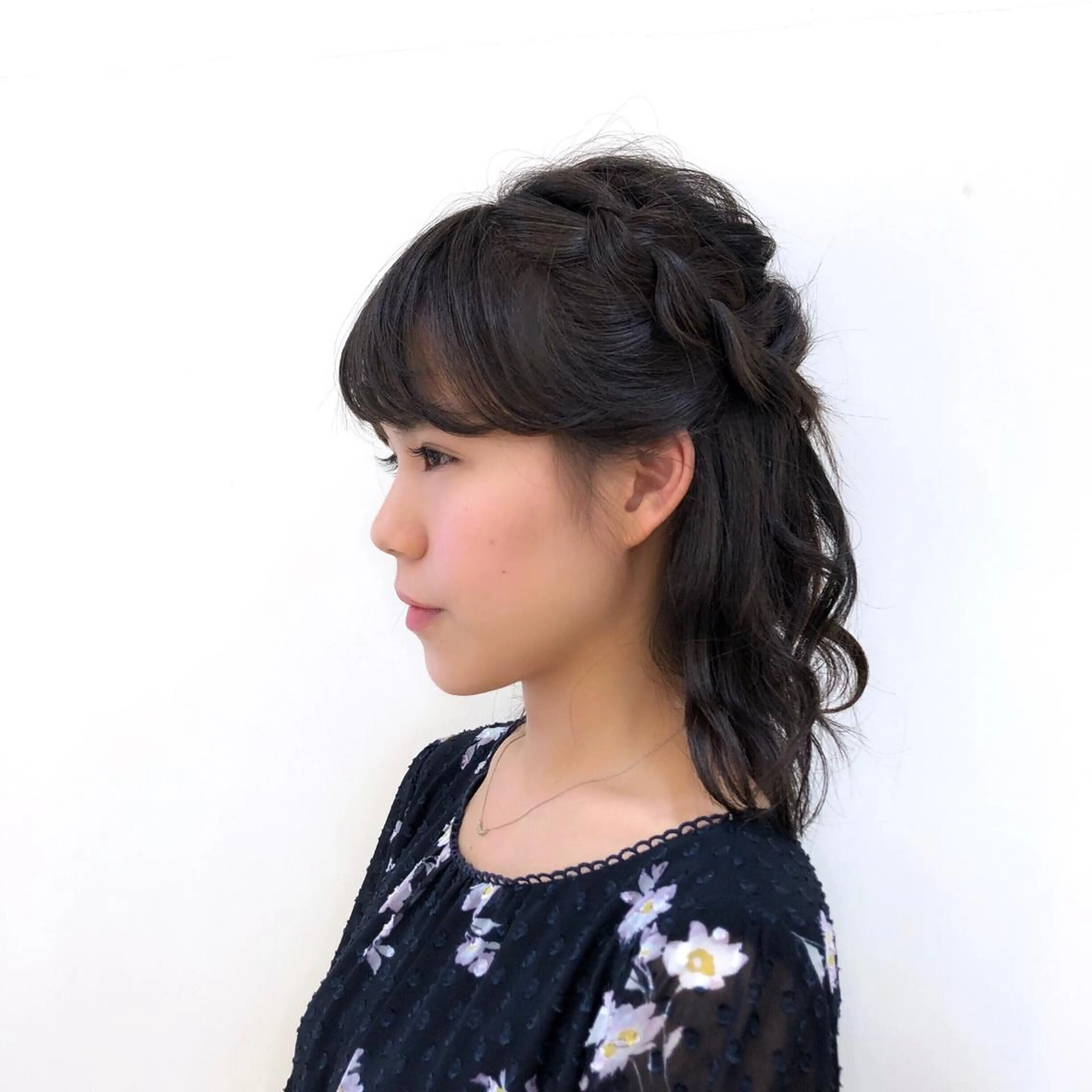 ミディアム ヘアアレンジ これた🧸ヘアメ職人 ♡髪質改善♡カラーのヘアスタイル