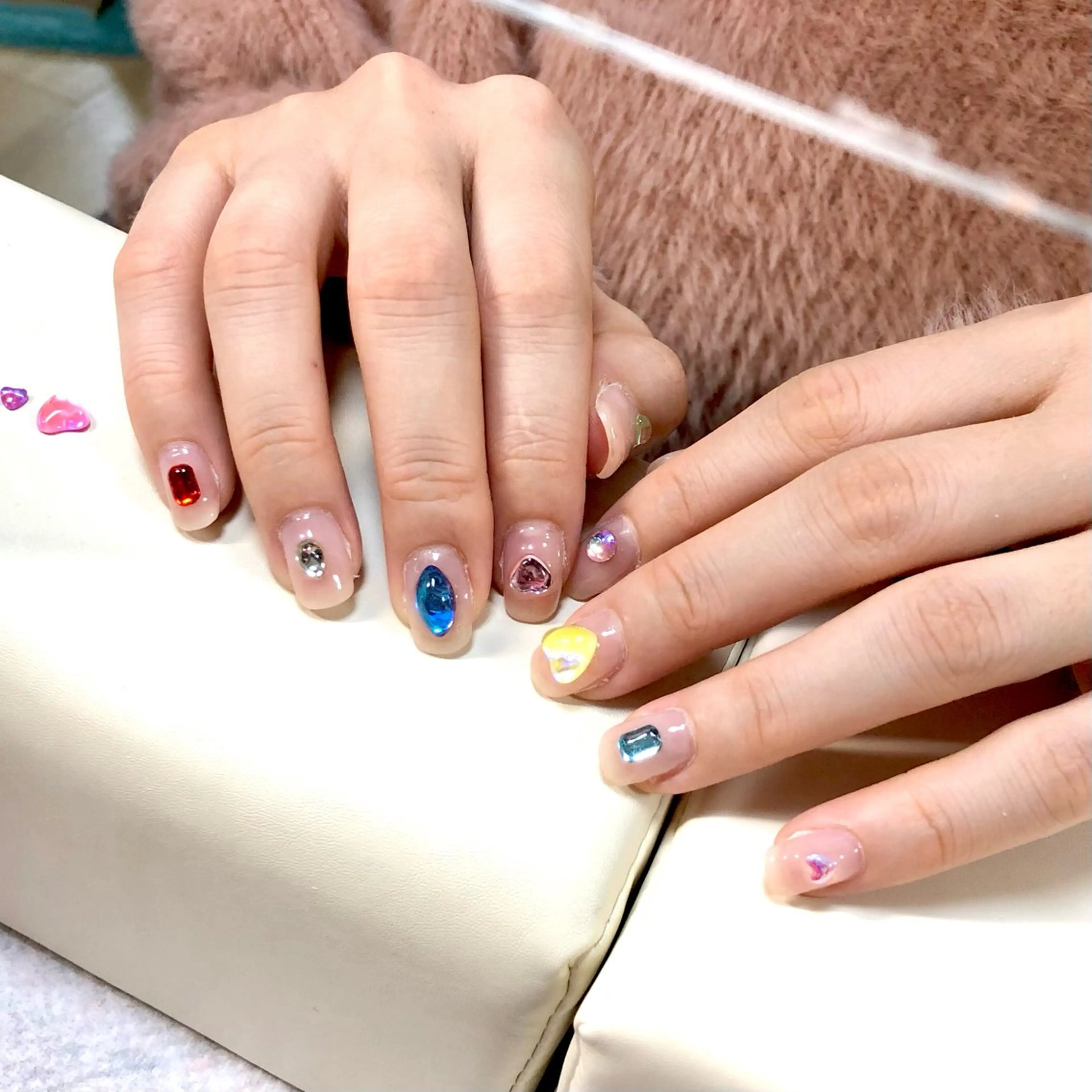 ネイル ワンカラーネイル シンプルネイル ホワイト ハンドネイル meeho所属・salon *meehoのネイルデザイン