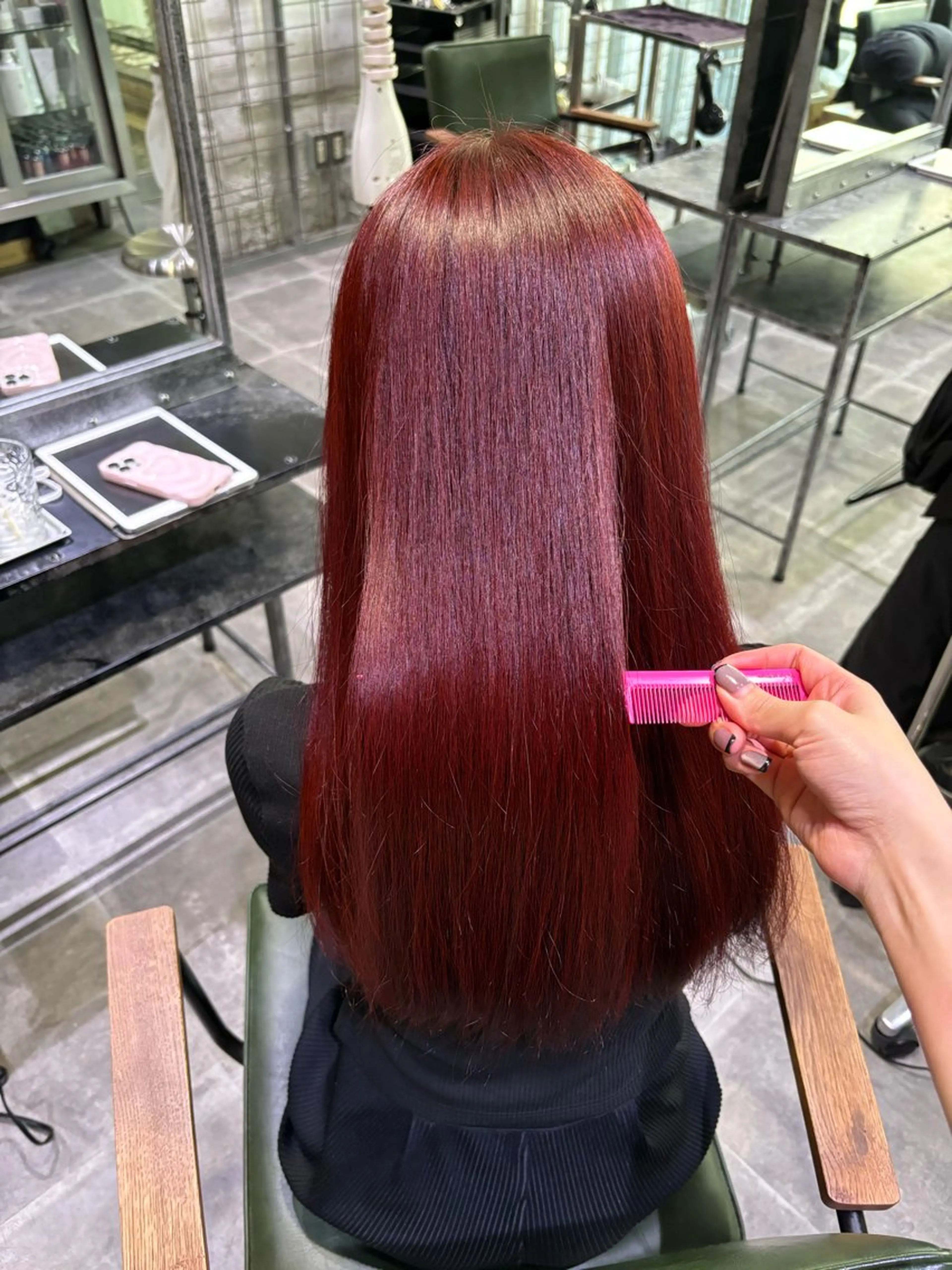 カラー カット ヘアカラー AYANE 韓国ヘア /レイヤーカットのヘアスタイル