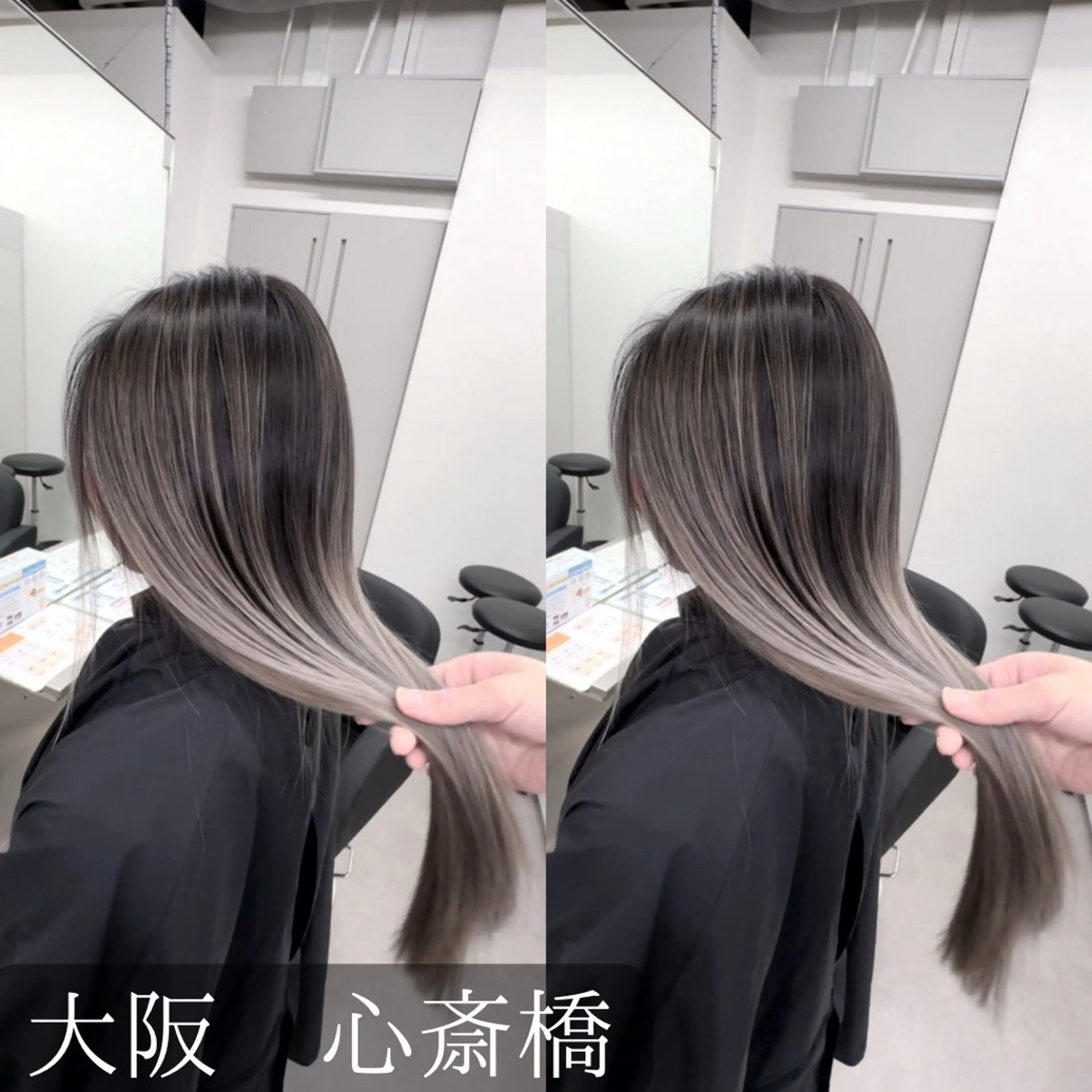 ロング ヘアカラー hair &eye LAWE.店長のヘアスタイル