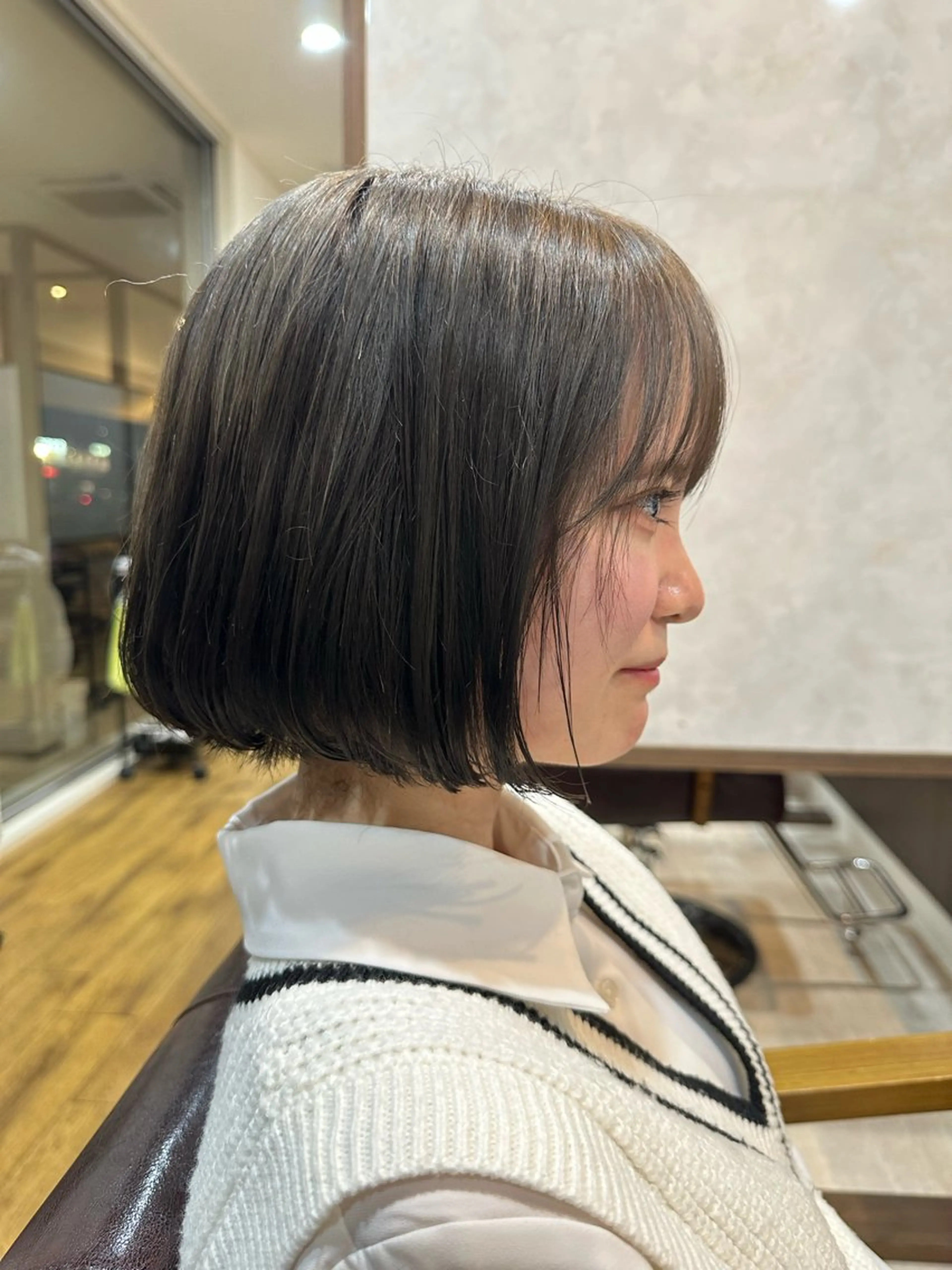 ショート re-born副店長 松本✨髪質改善✨のヘアスタイル