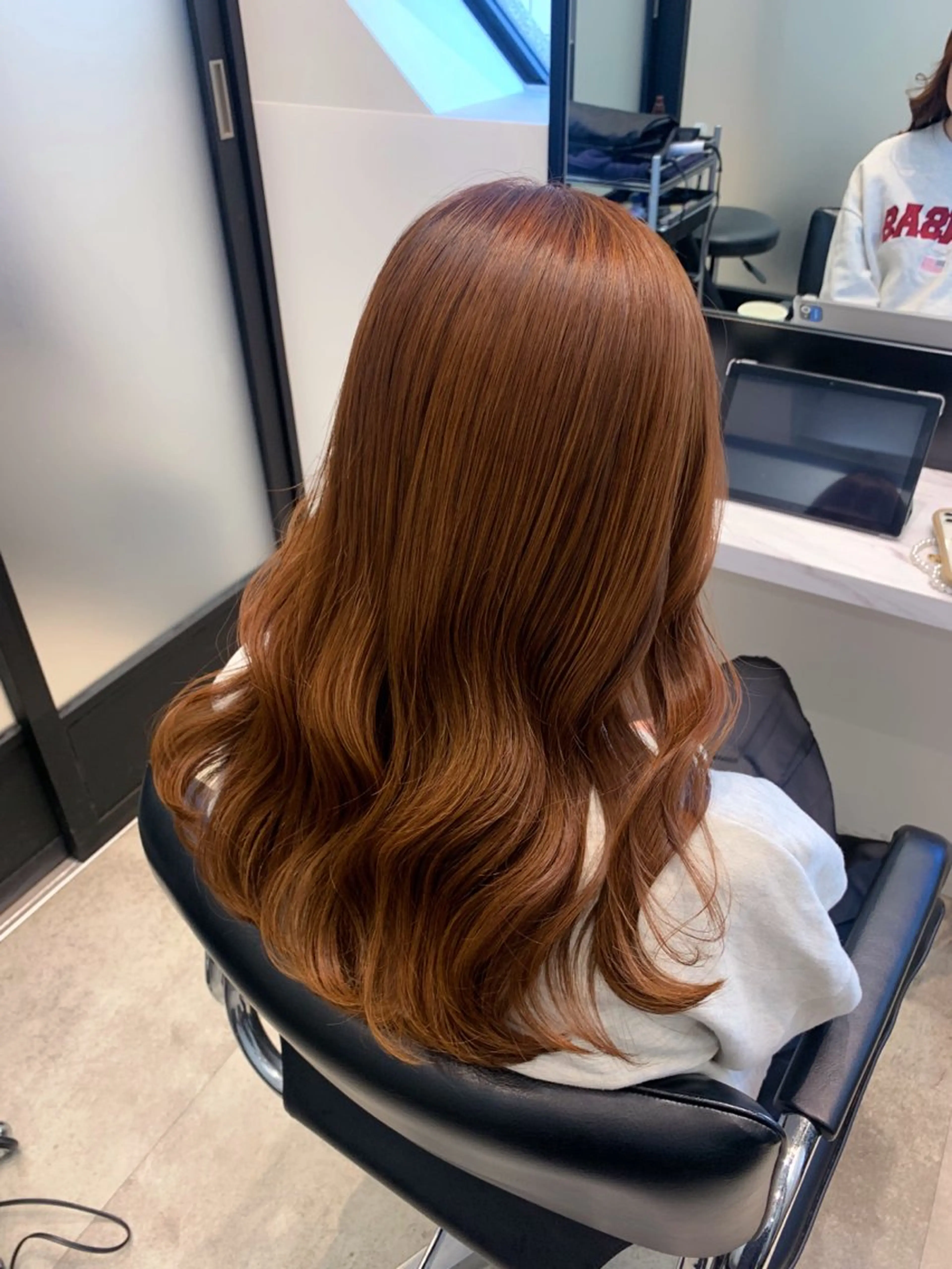 セミロング 髪質改善 縮毛矯正 トリートメント カット ヘアカラー トリートメント SALOWIN 銀座一丁目店所属・髪質改善/縮毛矯正 🎀小林 唯 🎀のヘアスタイル