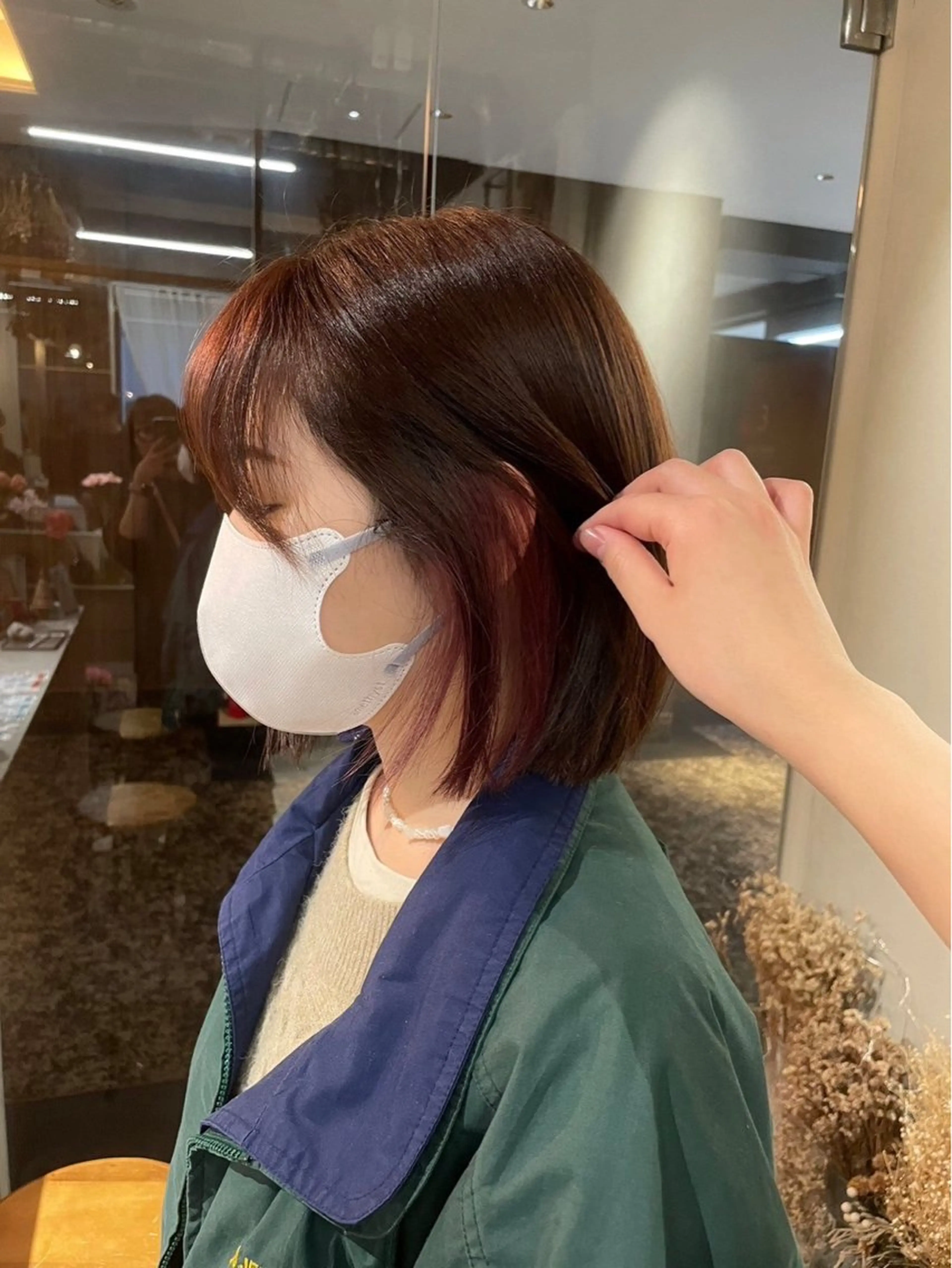 ミディアム カラー 🌸花屋併設🌸寺島 秀美のヘアスタイル