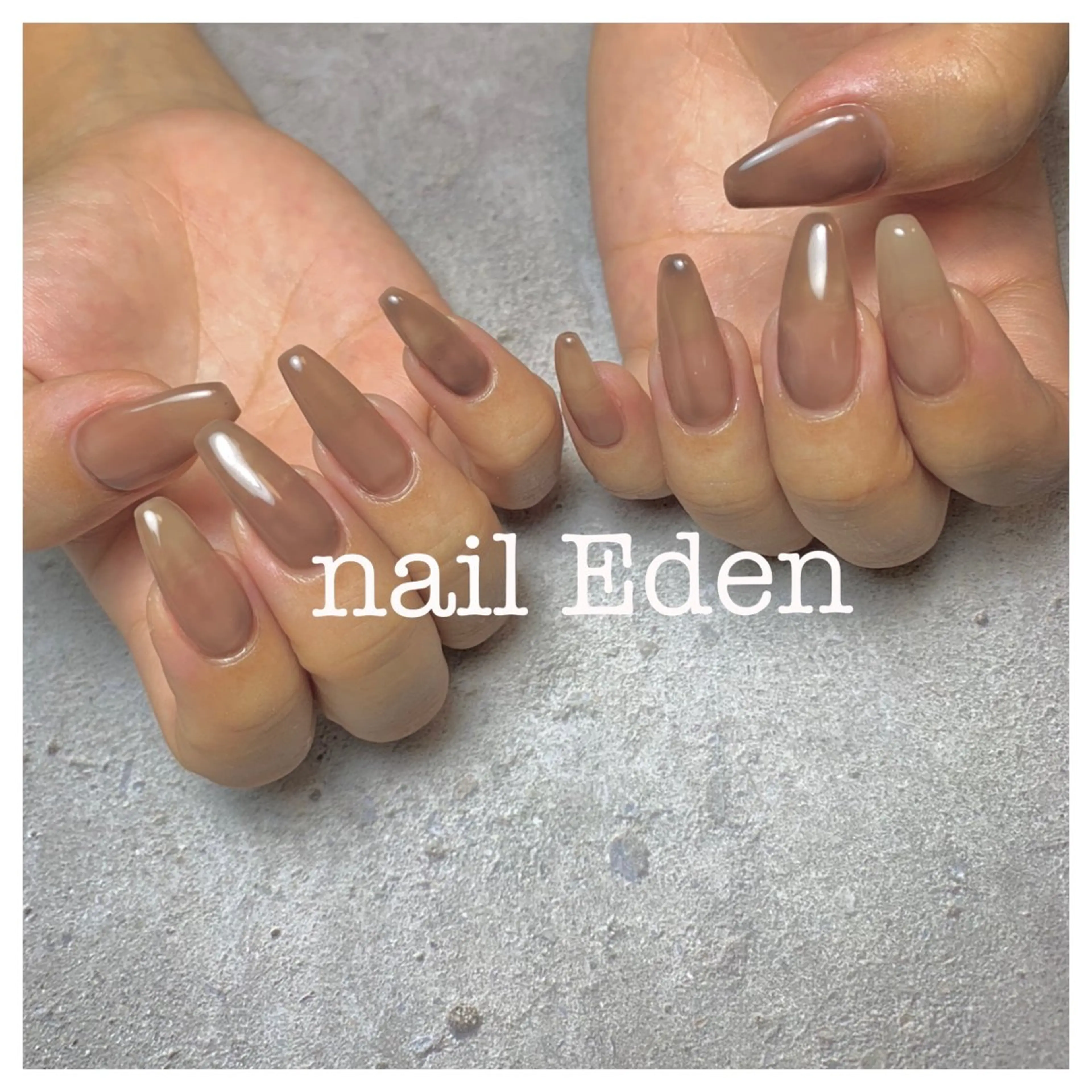 ネイル ロングネイル ハンドネイル ハンドケア Eden　private nail saron所属・Eden ♾️のネイルデザイン