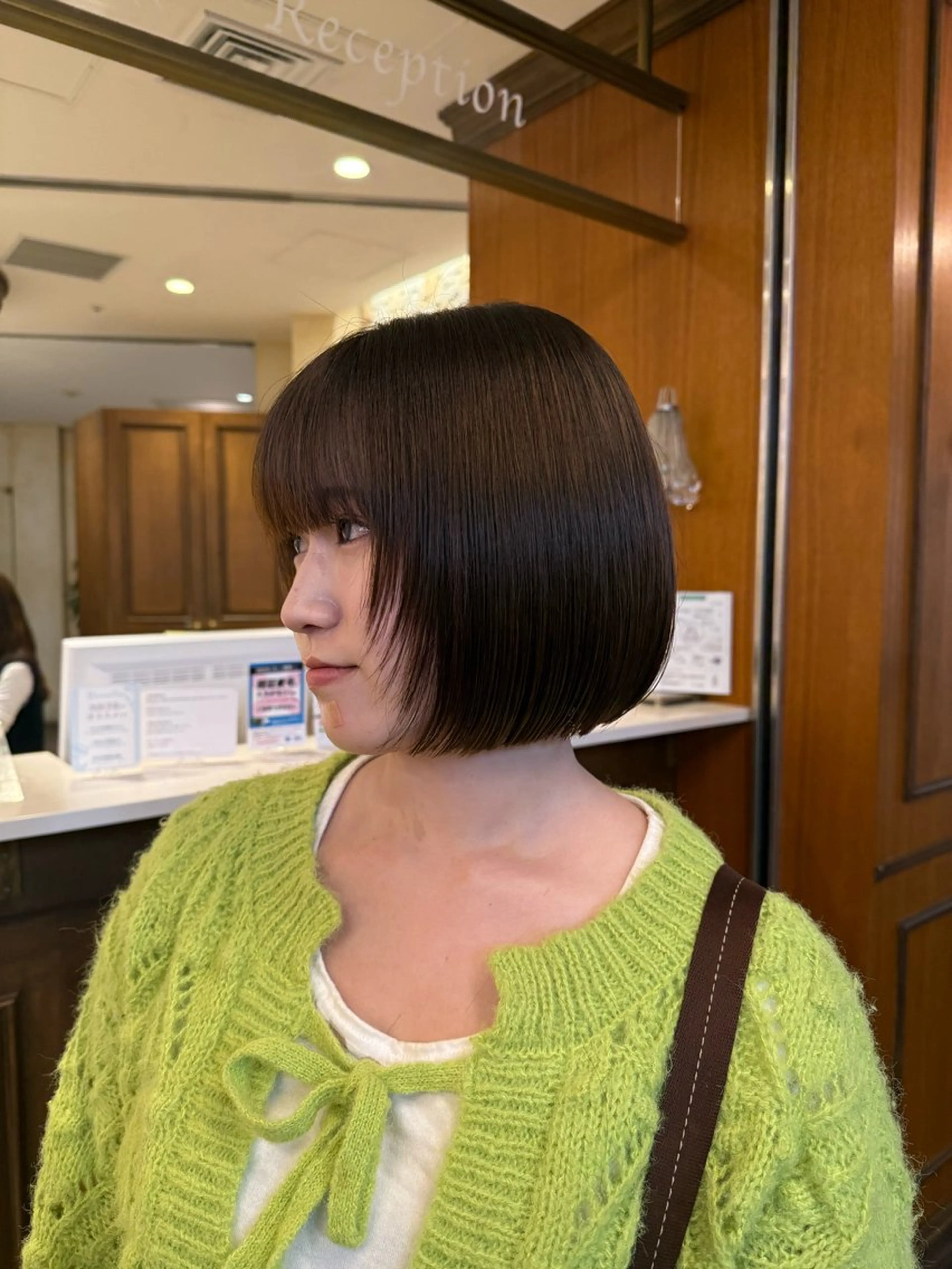 【ボブヘア】扱いやすいボブカット♡の写真