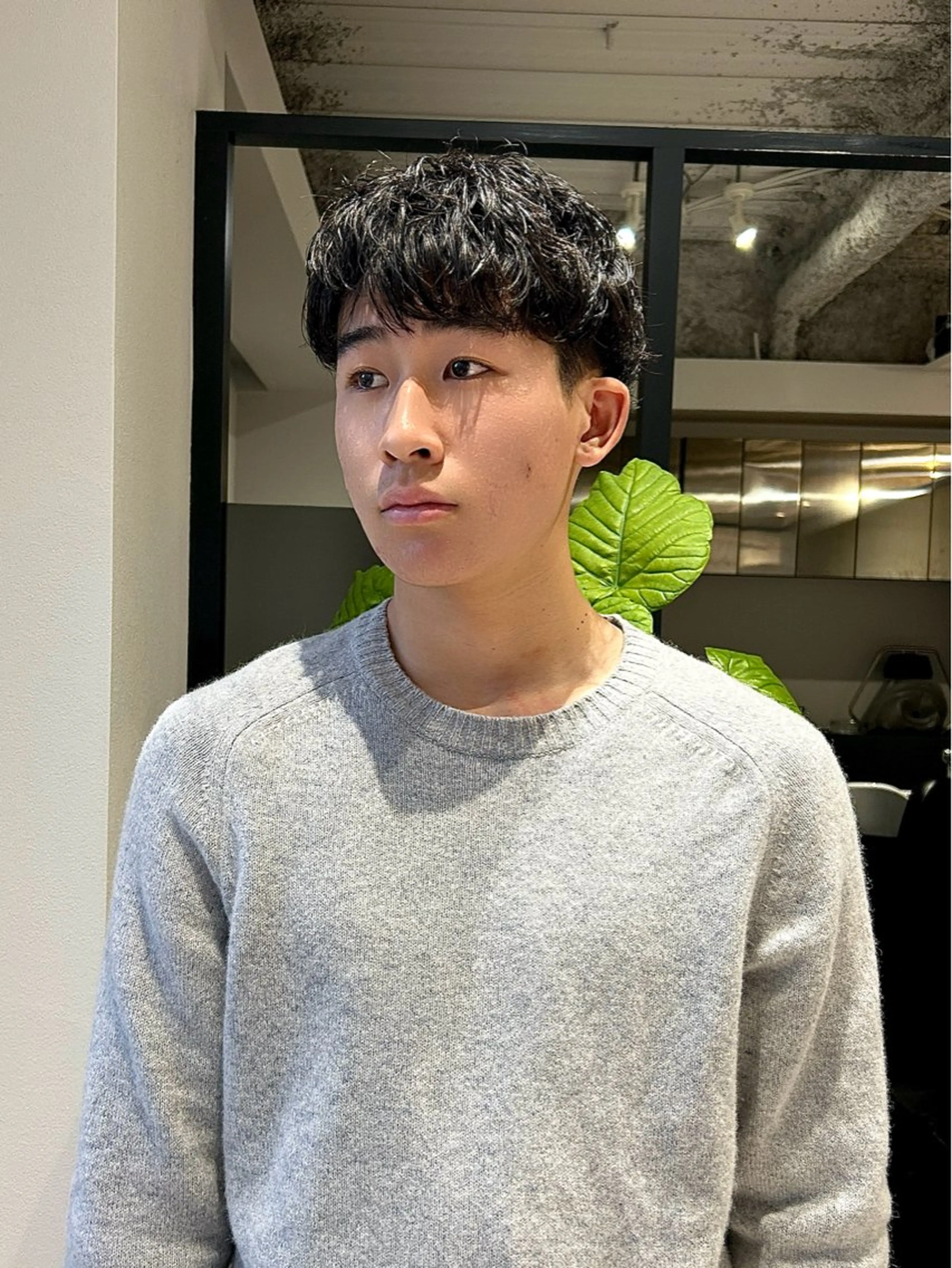 ショート カット パーマ メンズパーマ/メンズ カット/伊藤 げんのヘアスタイル