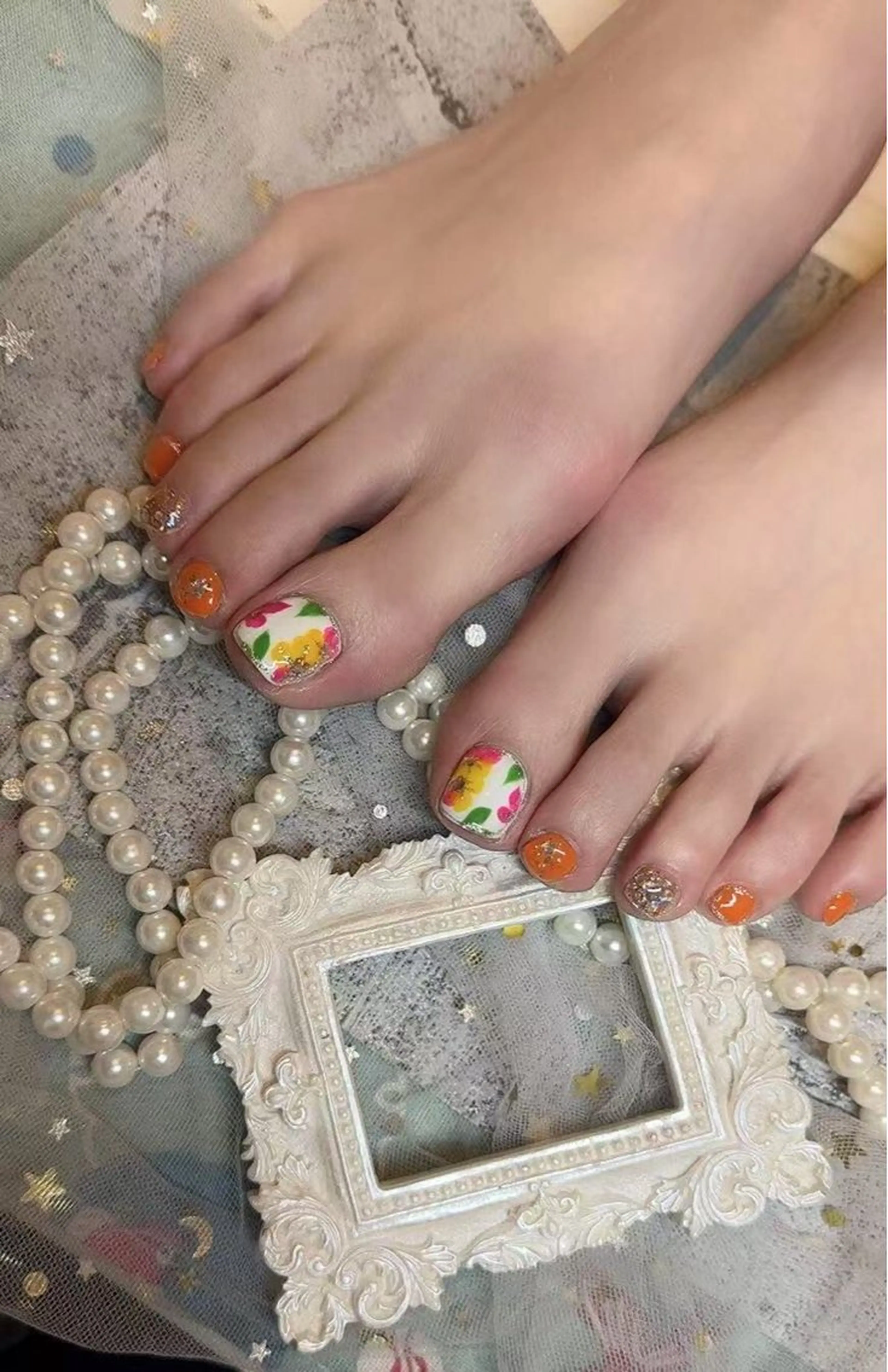 ネイル フットネイル 持ち込み ベラッコ所属・ネイルサロン ベラッコのネイルデザイン