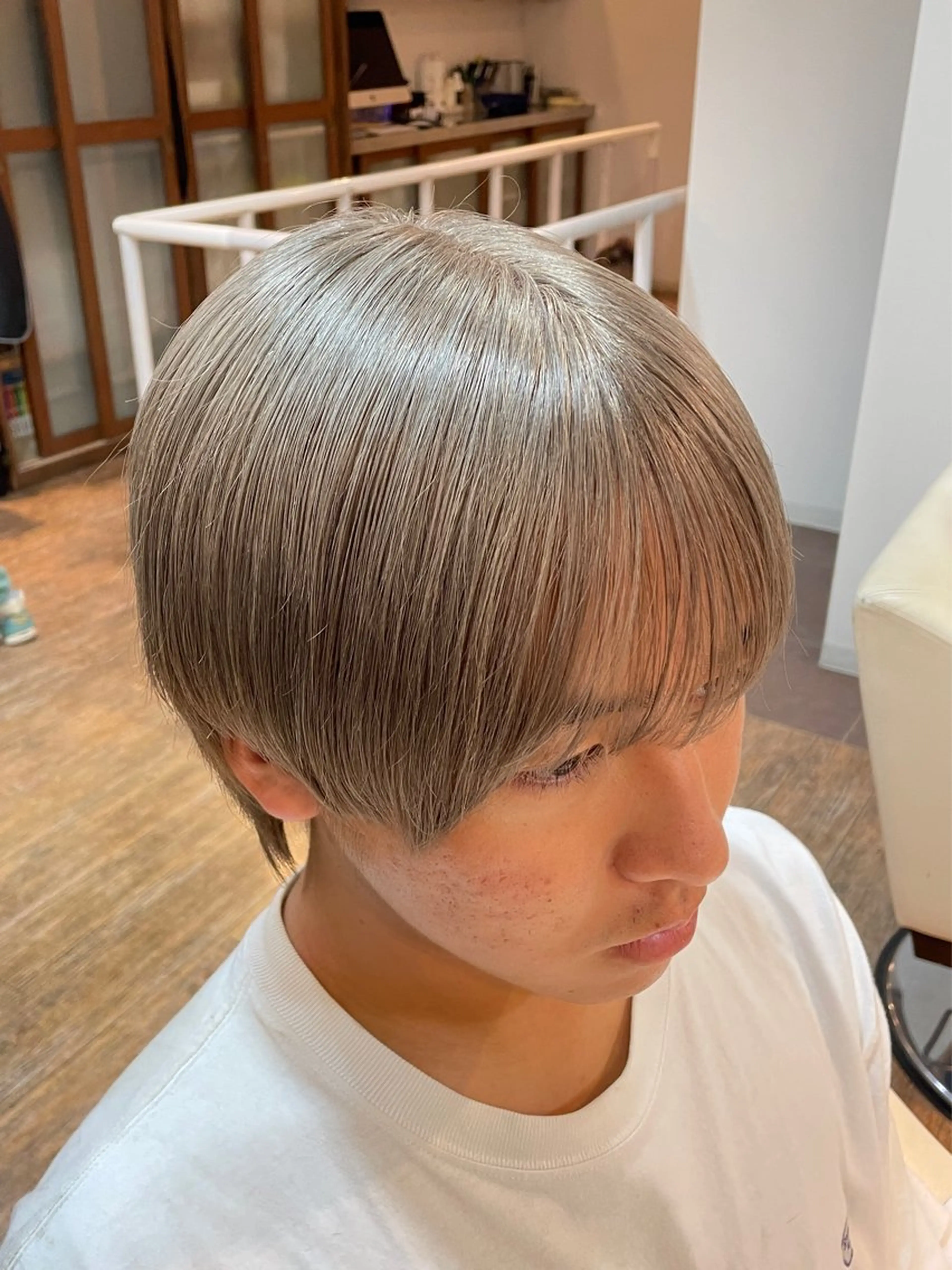 💜ワンカラー＋超音波トリートメント💜の写真