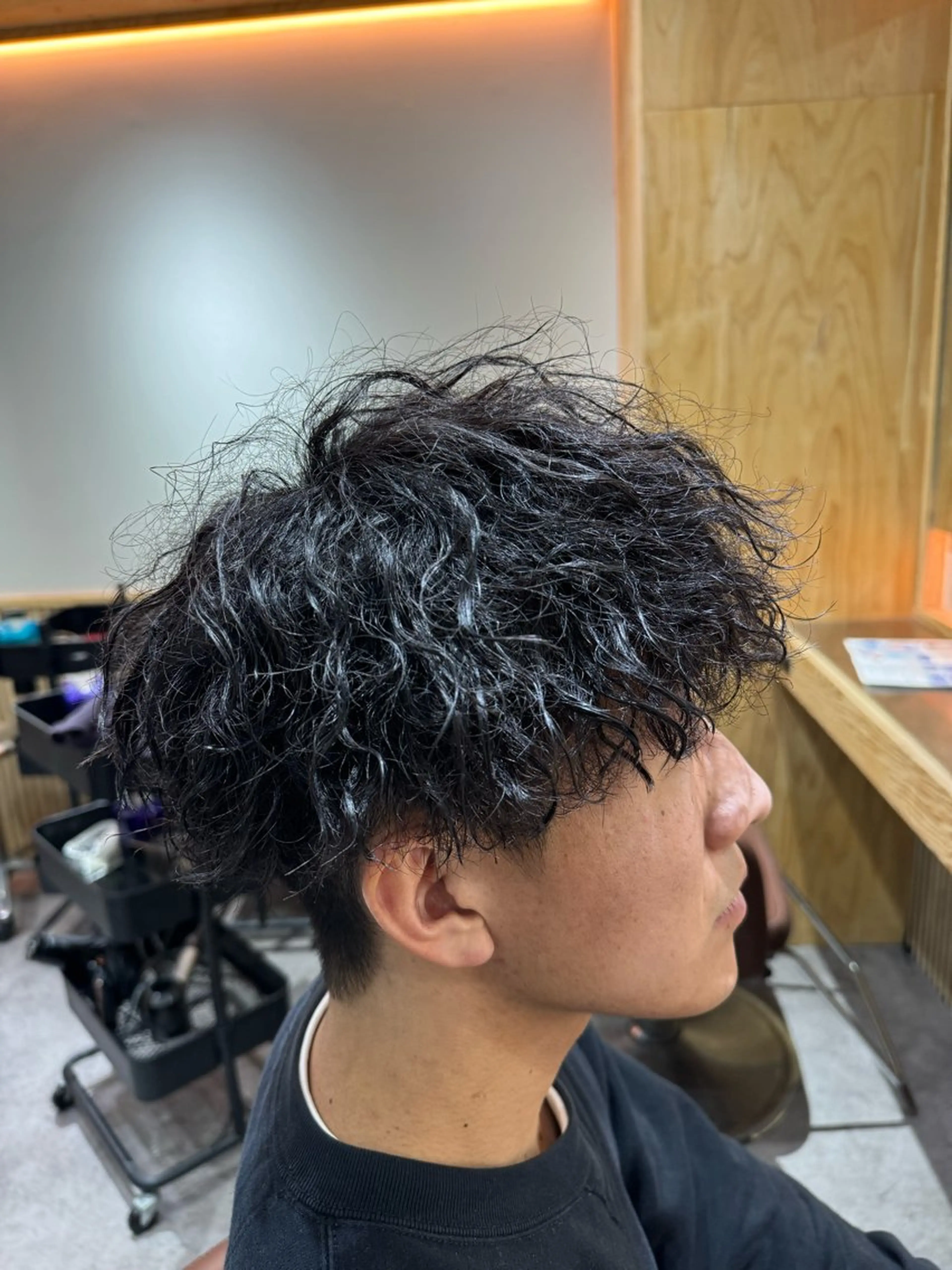 パーマ メンズ 雪音/美髪縮毛矯正 /ニュアンスパーマのヘアスタイル